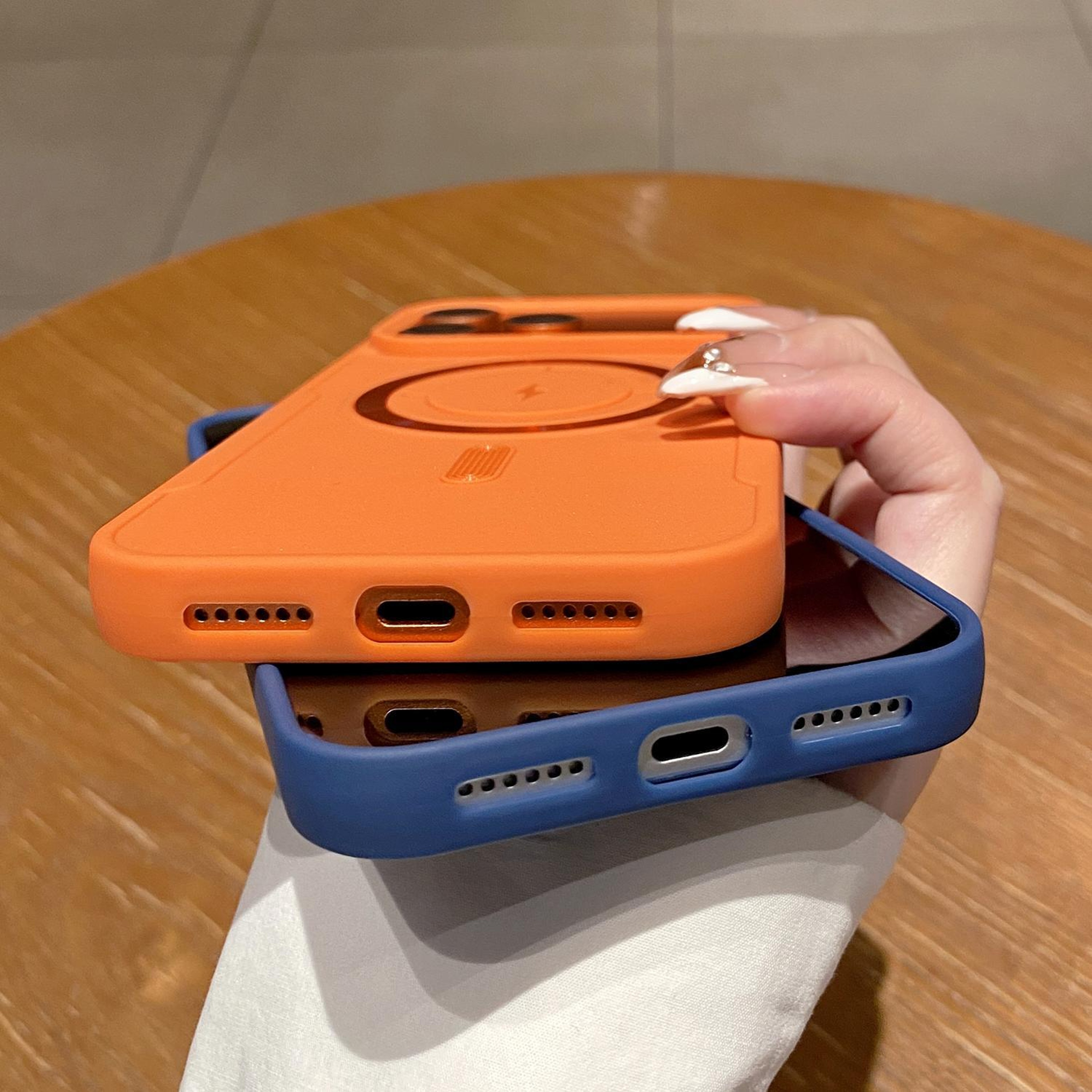 IPhone 18 Pro Max Magnetic Ring TPU Shockproof Phone Case 4