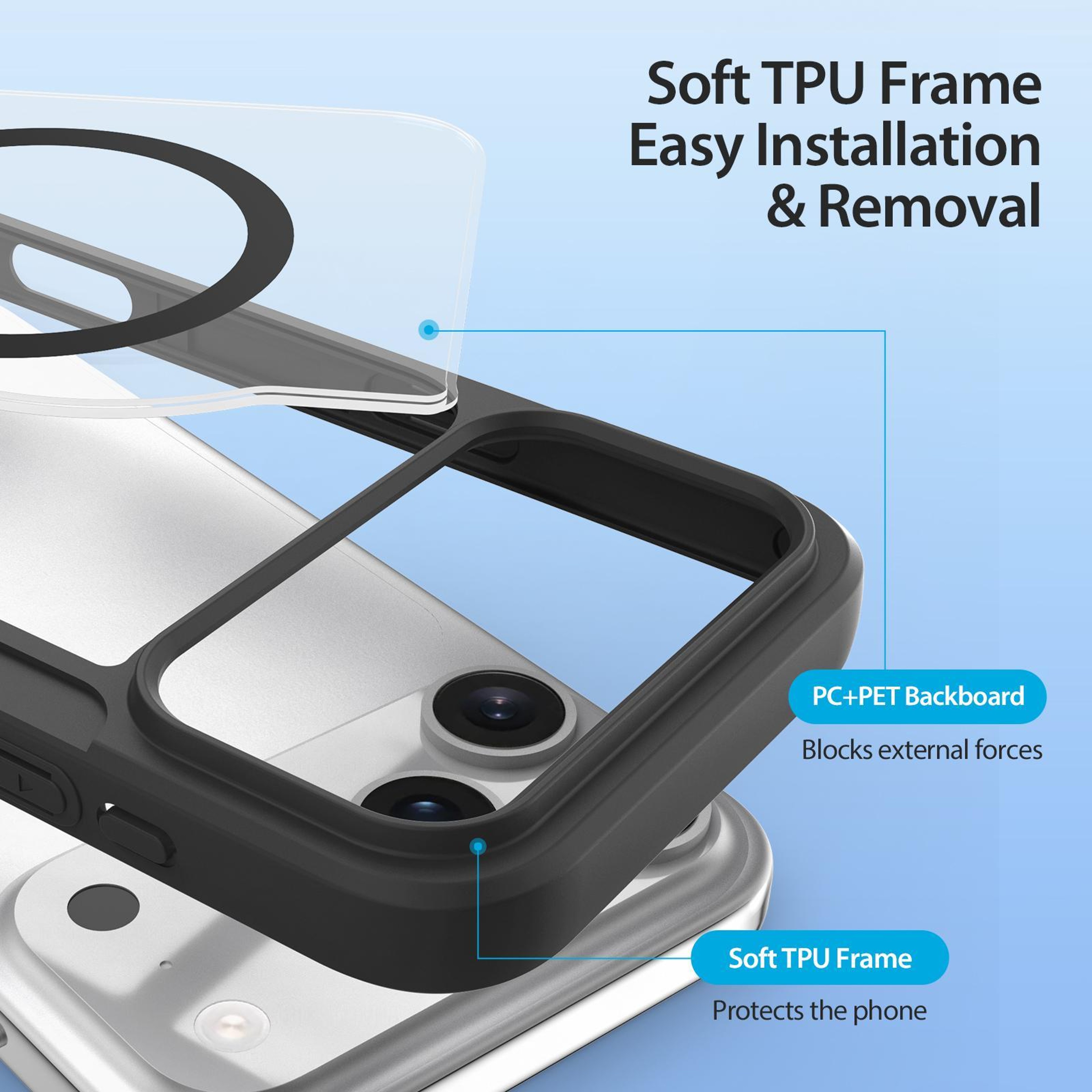 IPhone 18 Pro Leather Phone Case With PC TPU Construction And MagSafe Compatibility 5