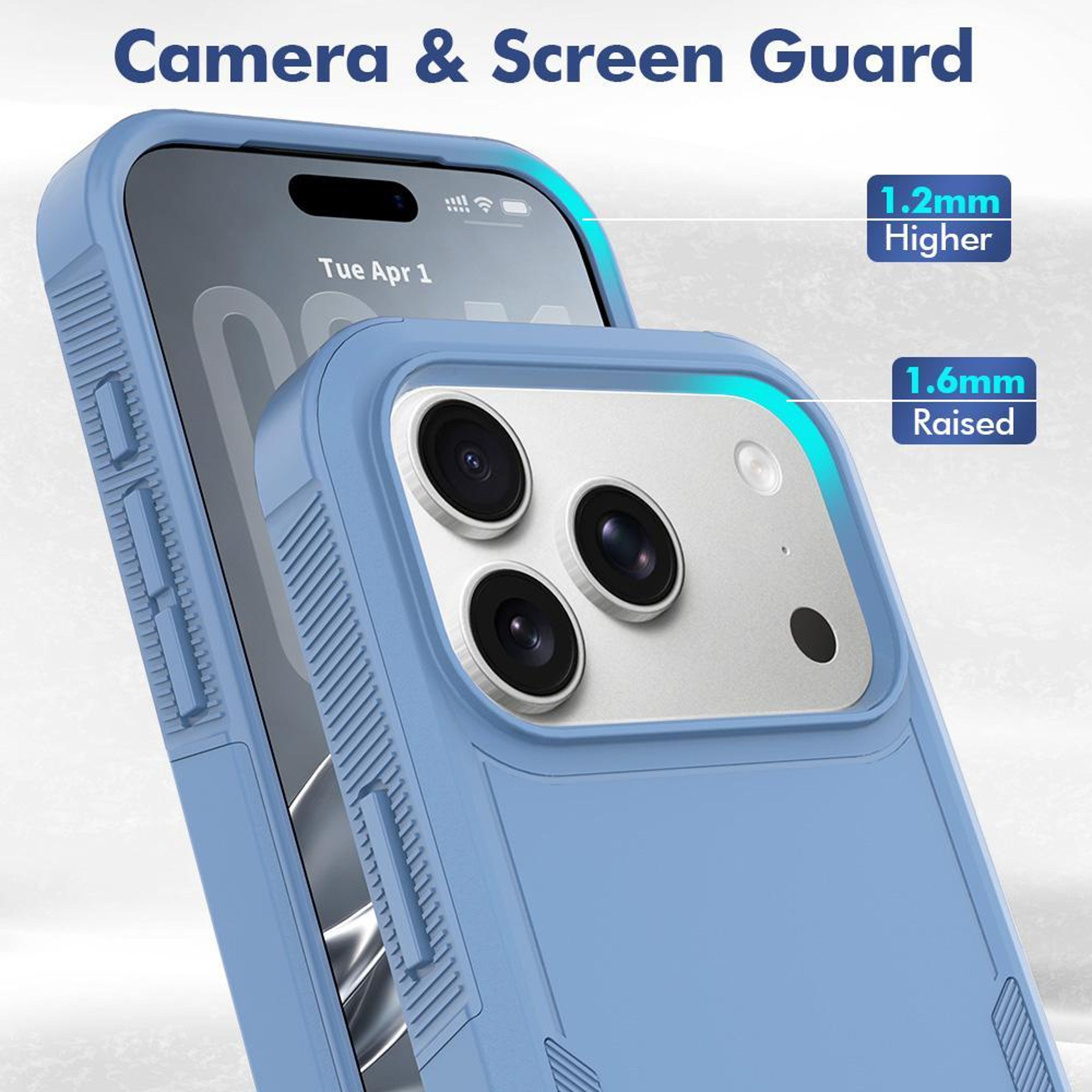 2in1 PC And TPU Phone Case For 18 Pro 1