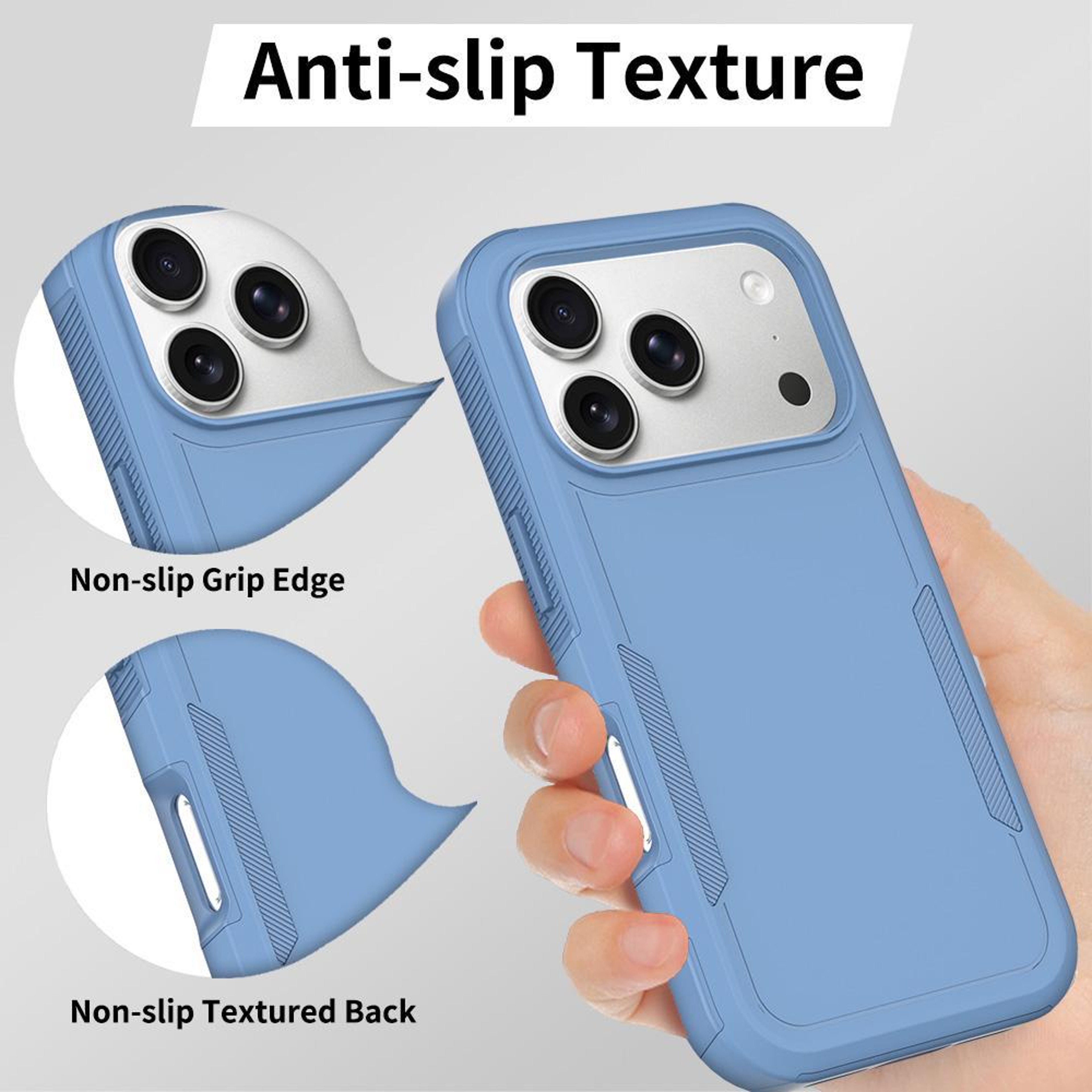 2in1 PC And TPU Phone Case For 18 Pro 5
