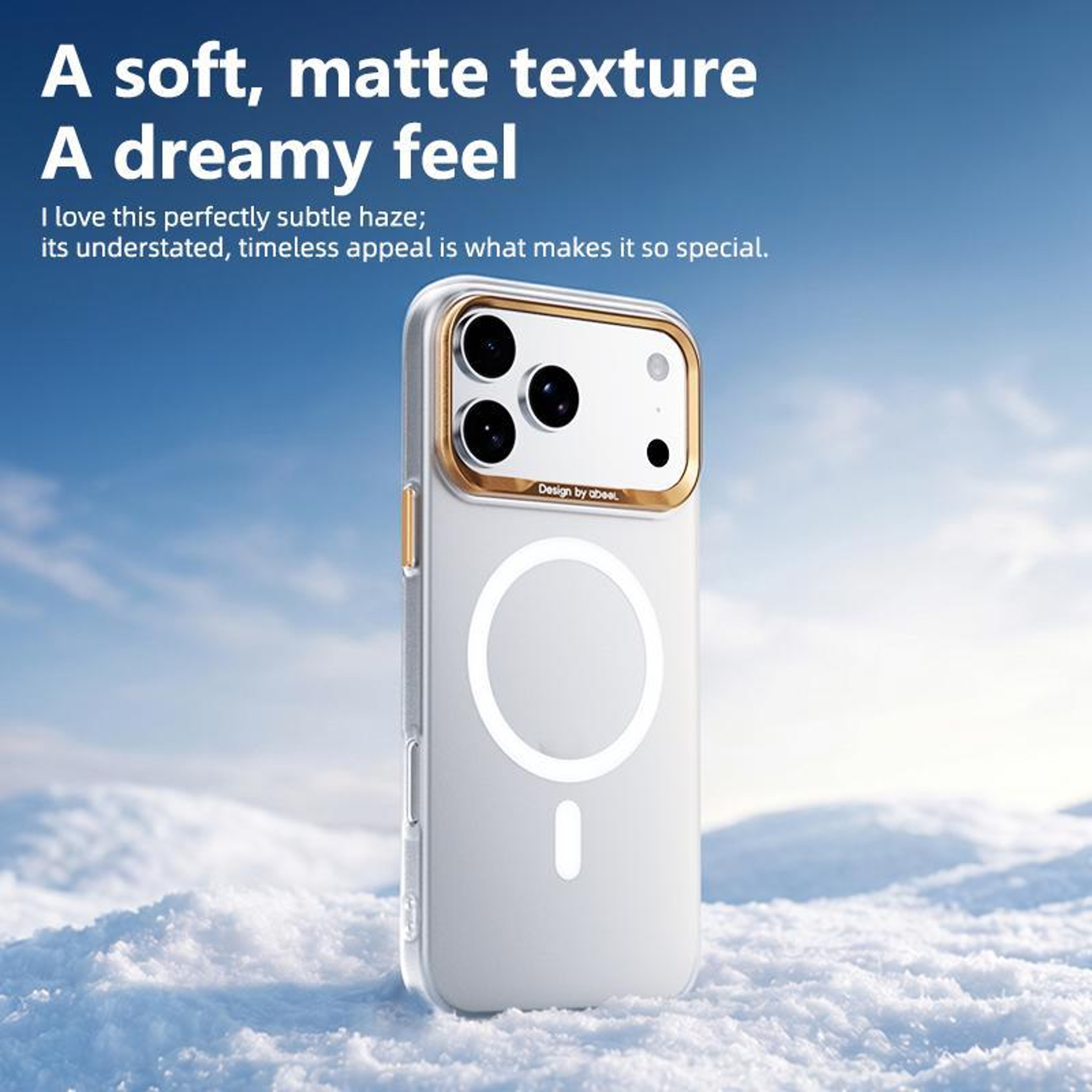 IPhone 18 Pro Max Magnetic Frosted PC Phone Case With Raised Lens Protection 1