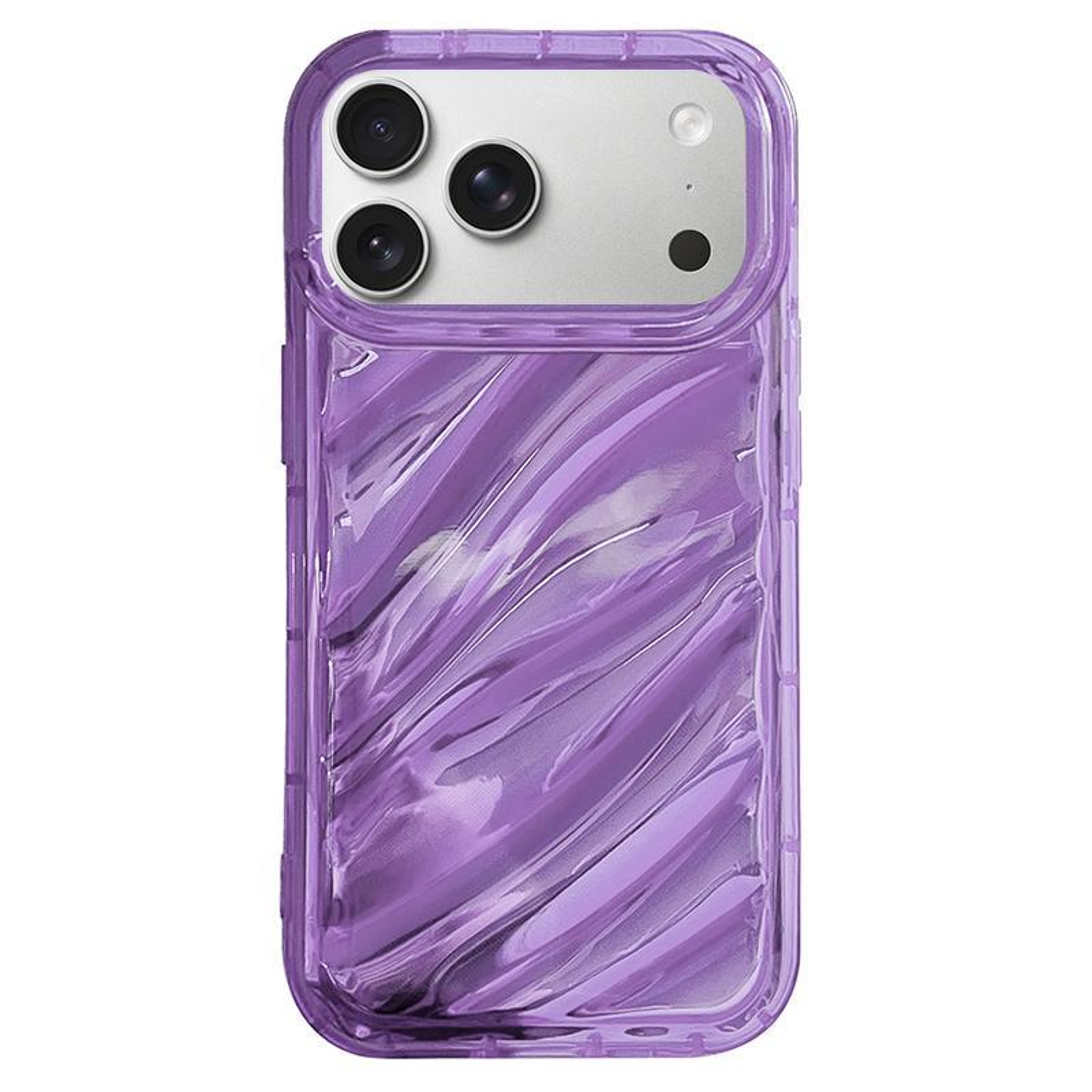 Laser Sequin Wave TPU Phone Case Compatible With 18 Pro Max 0