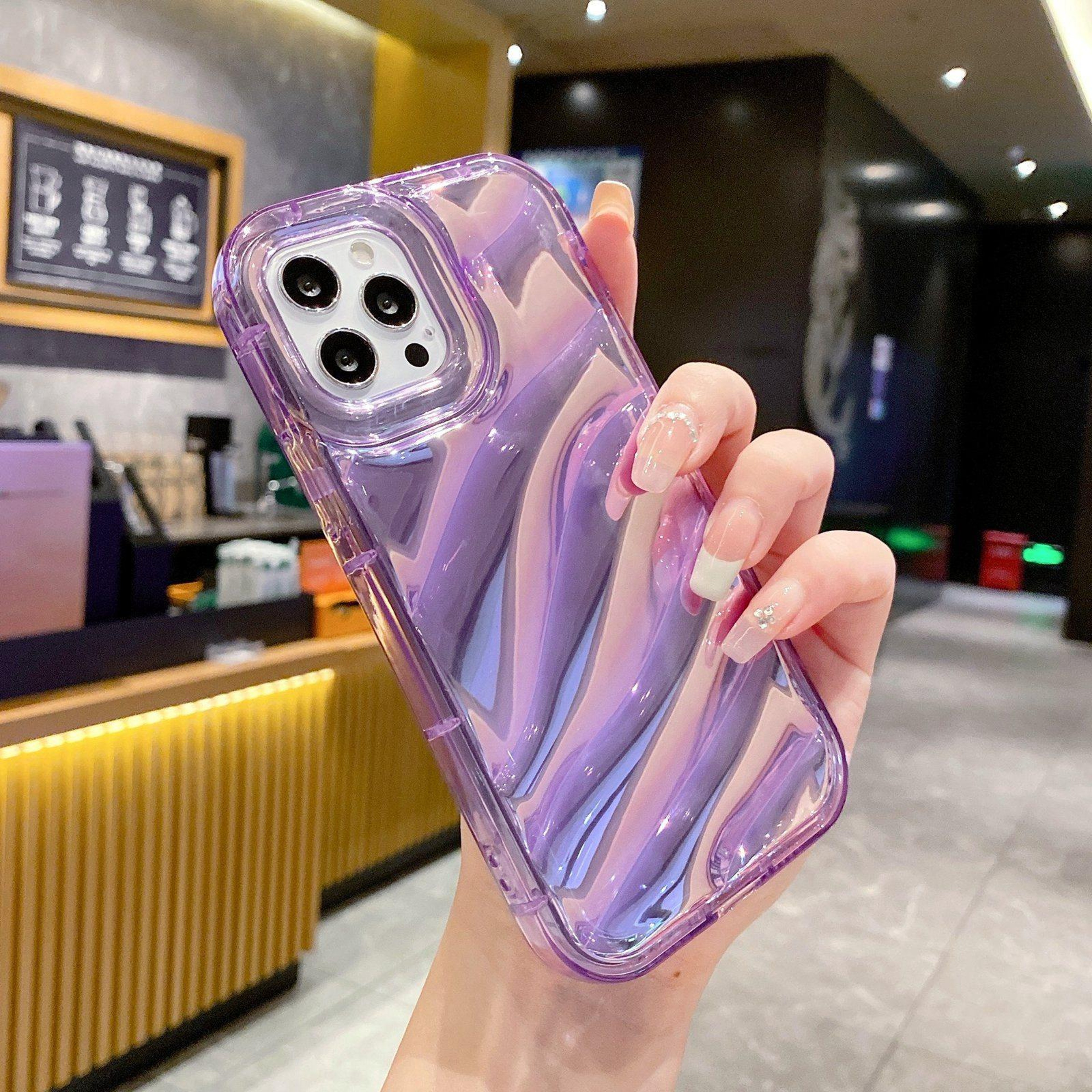 Laser Sequin Wave TPU Phone Case Compatible With 18 Pro Max 1