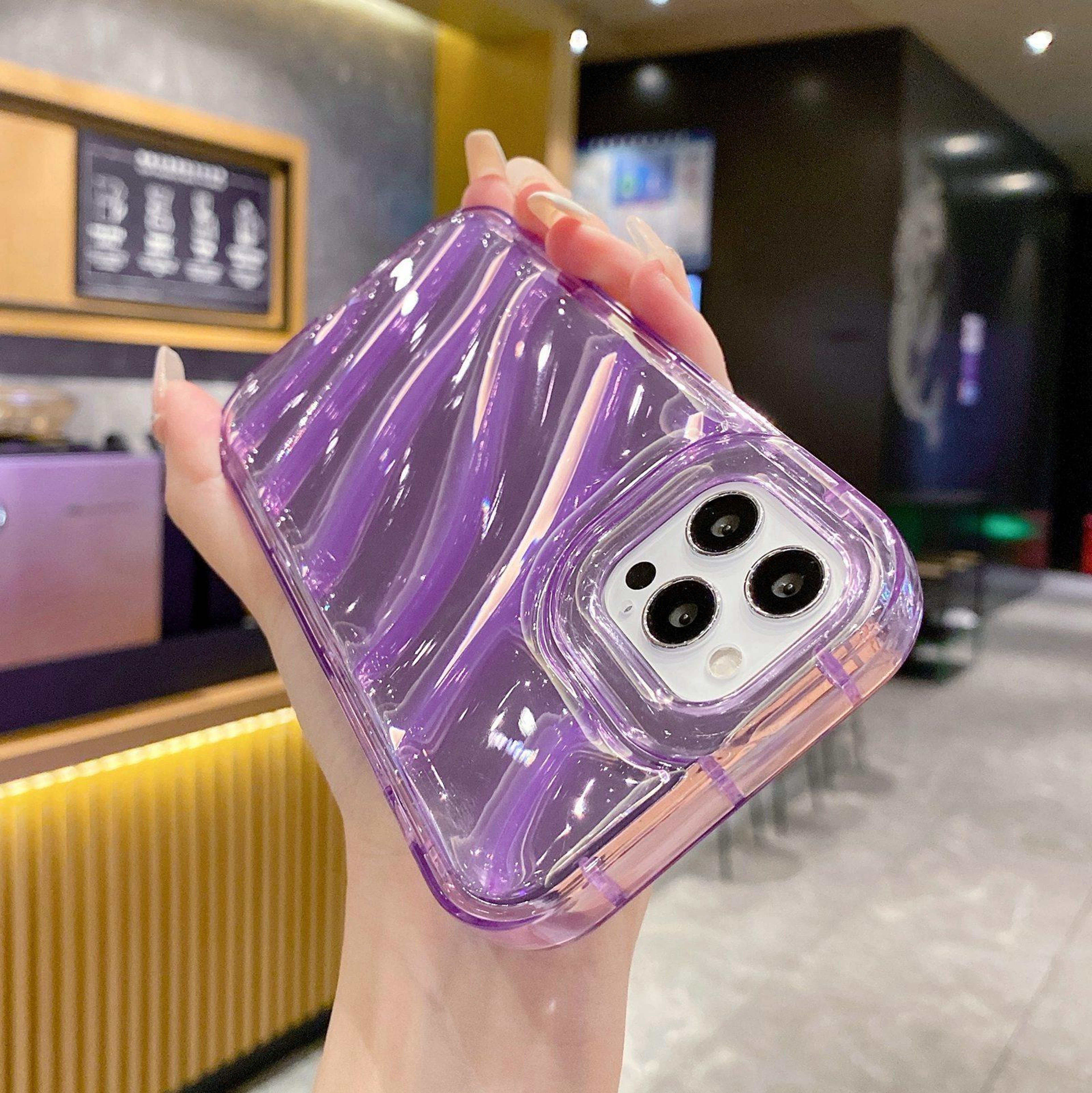 Laser Sequin Wave TPU Phone Case Compatible With 18 Pro Max 3