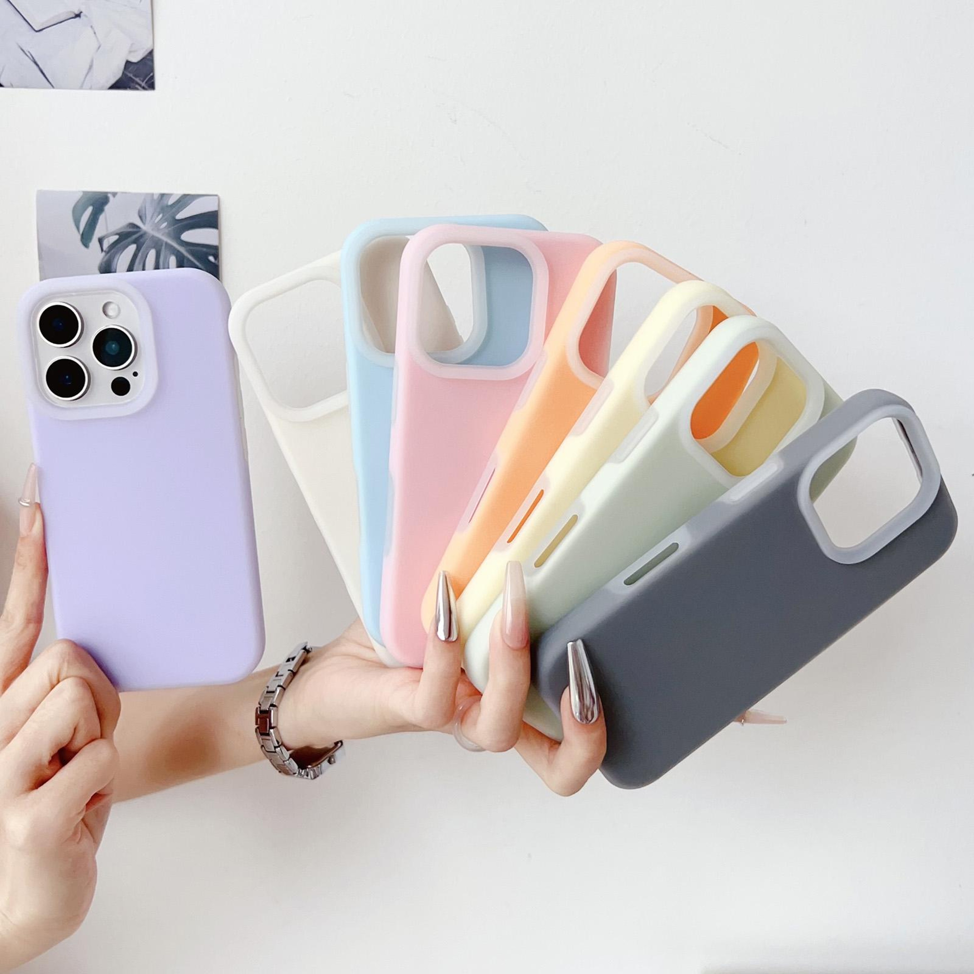IPhone 18 Pro Max Hybrid Liquid Silicone Phone Case 3
