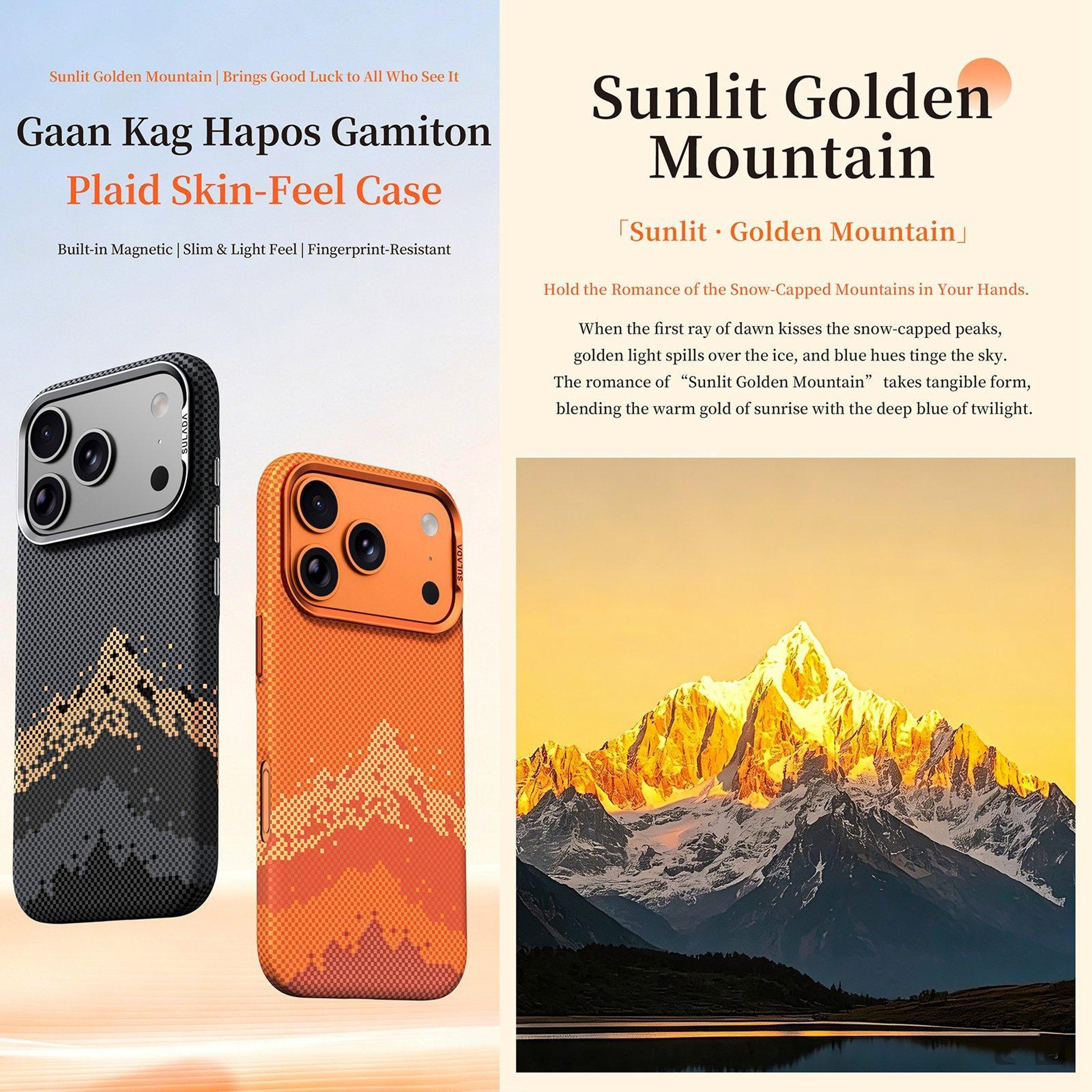 IPhone 18 Pro Max Magnetic Case With 600D Kevlar Texture 1