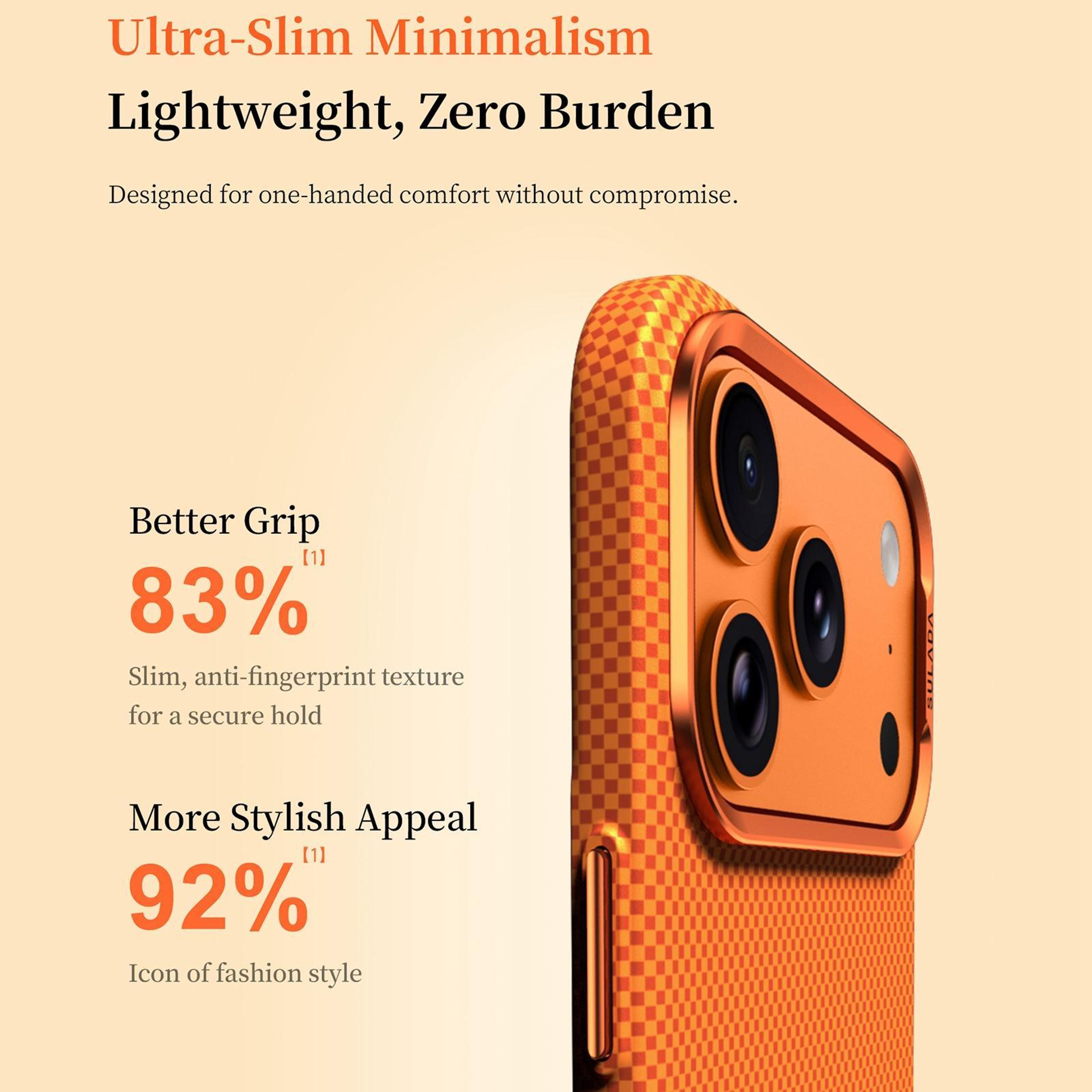 IPhone 18 Pro Max Magnetic Case With 600D Kevlar Texture 7