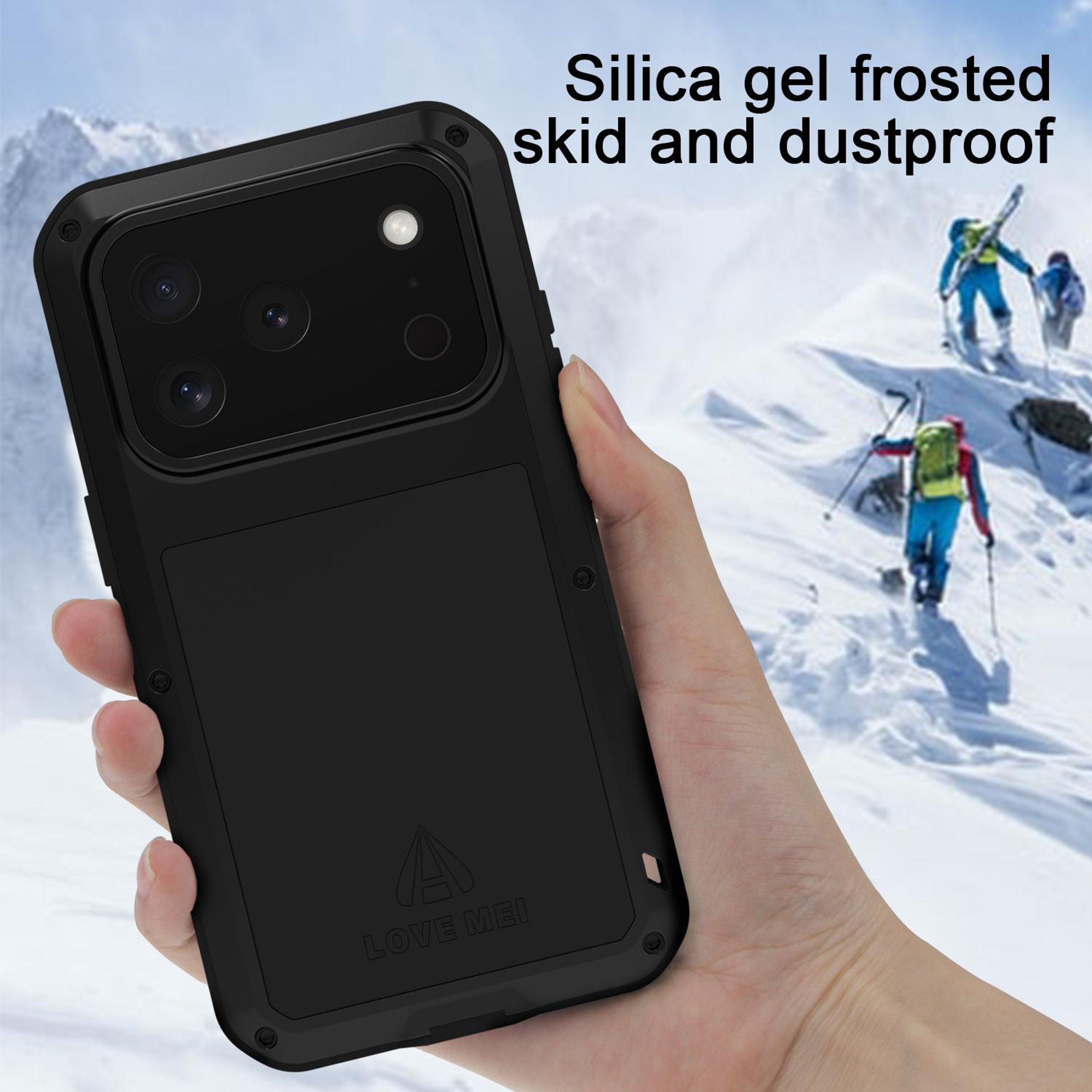 IPhone 18 Pro Metal Shockproof Full Coverage Phone Case 7