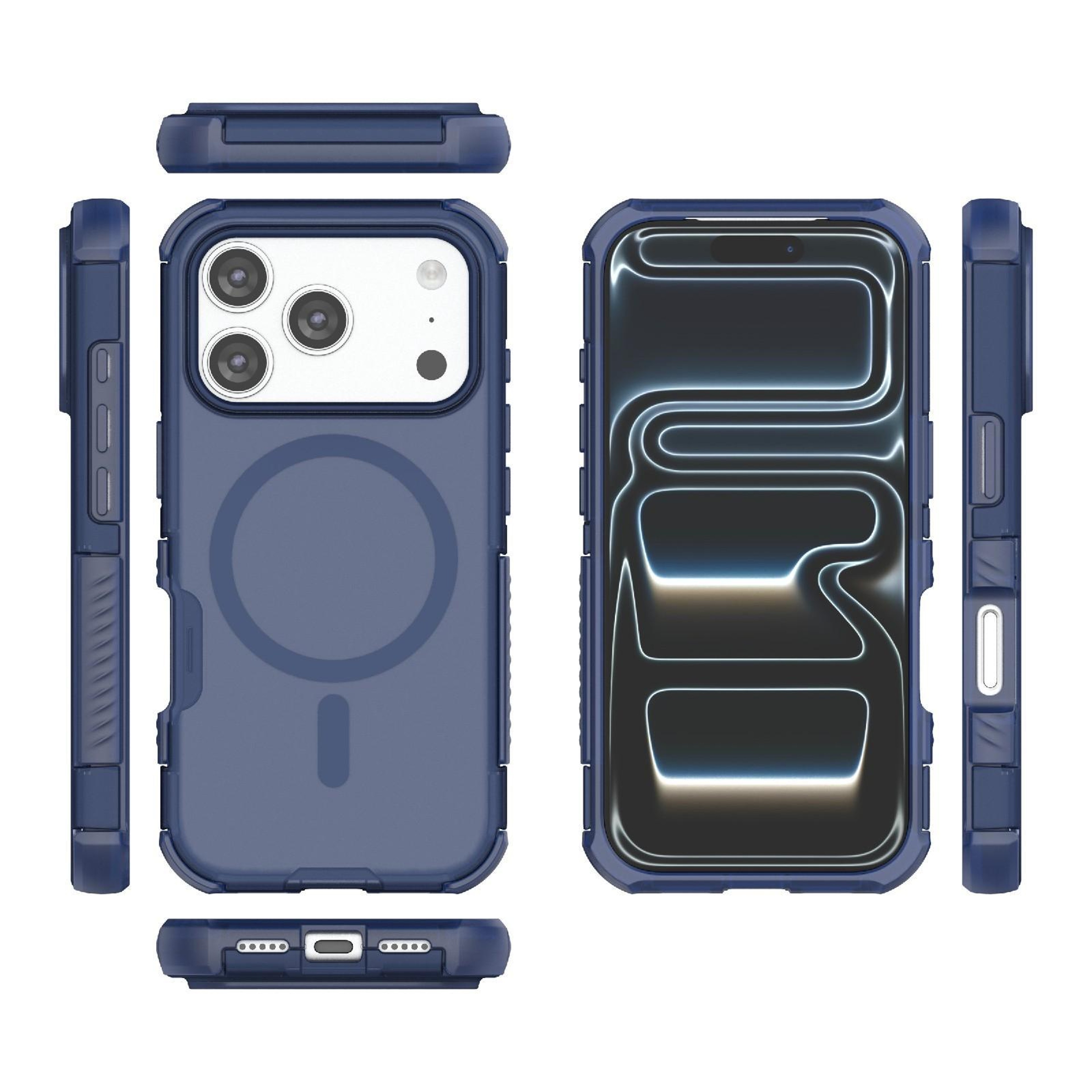 IPhone 18 Pro Magnetic PC TPU ShockResistant Phone Case 1