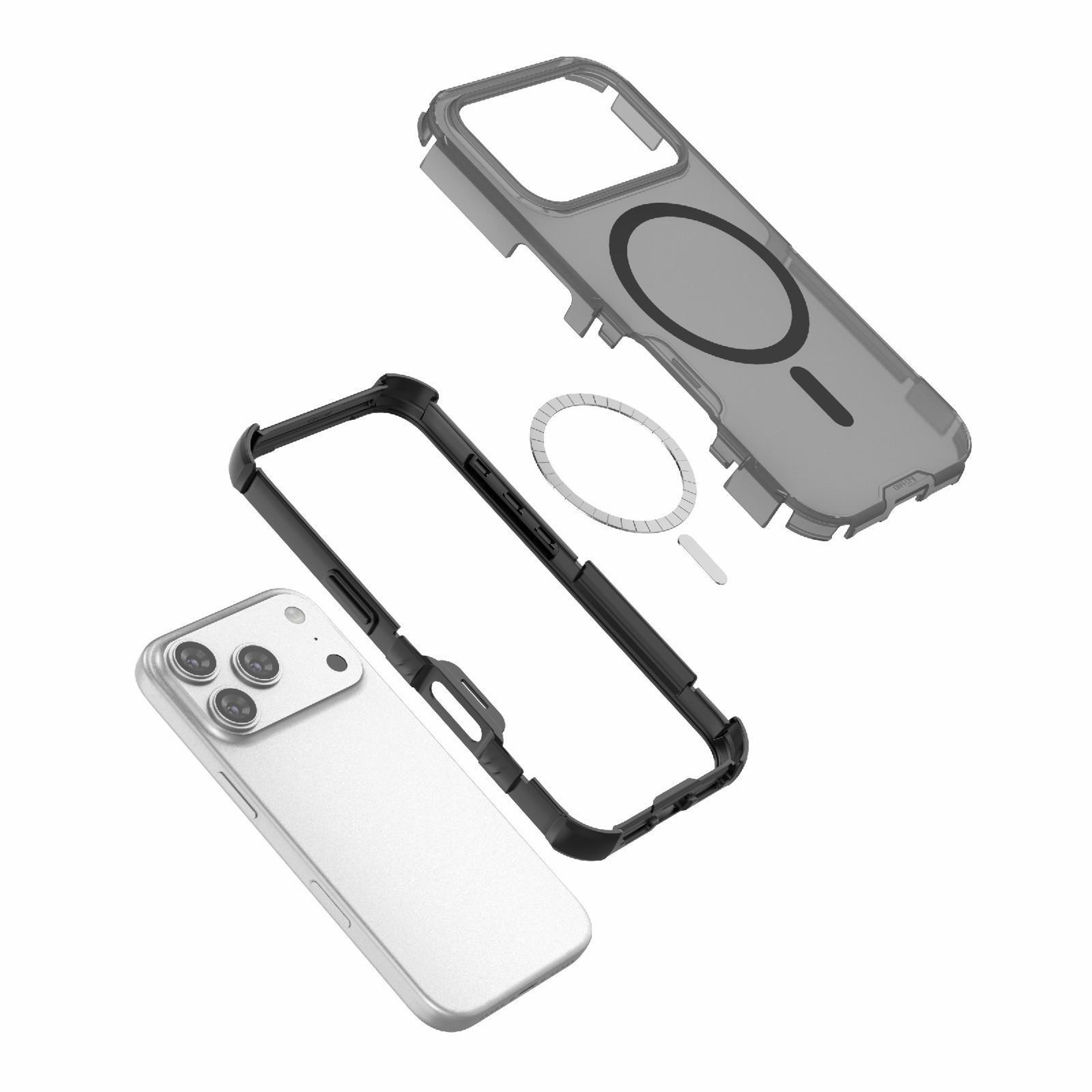 IPhone 18 Pro Magnetic PC TPU ShockResistant Phone Case 5
