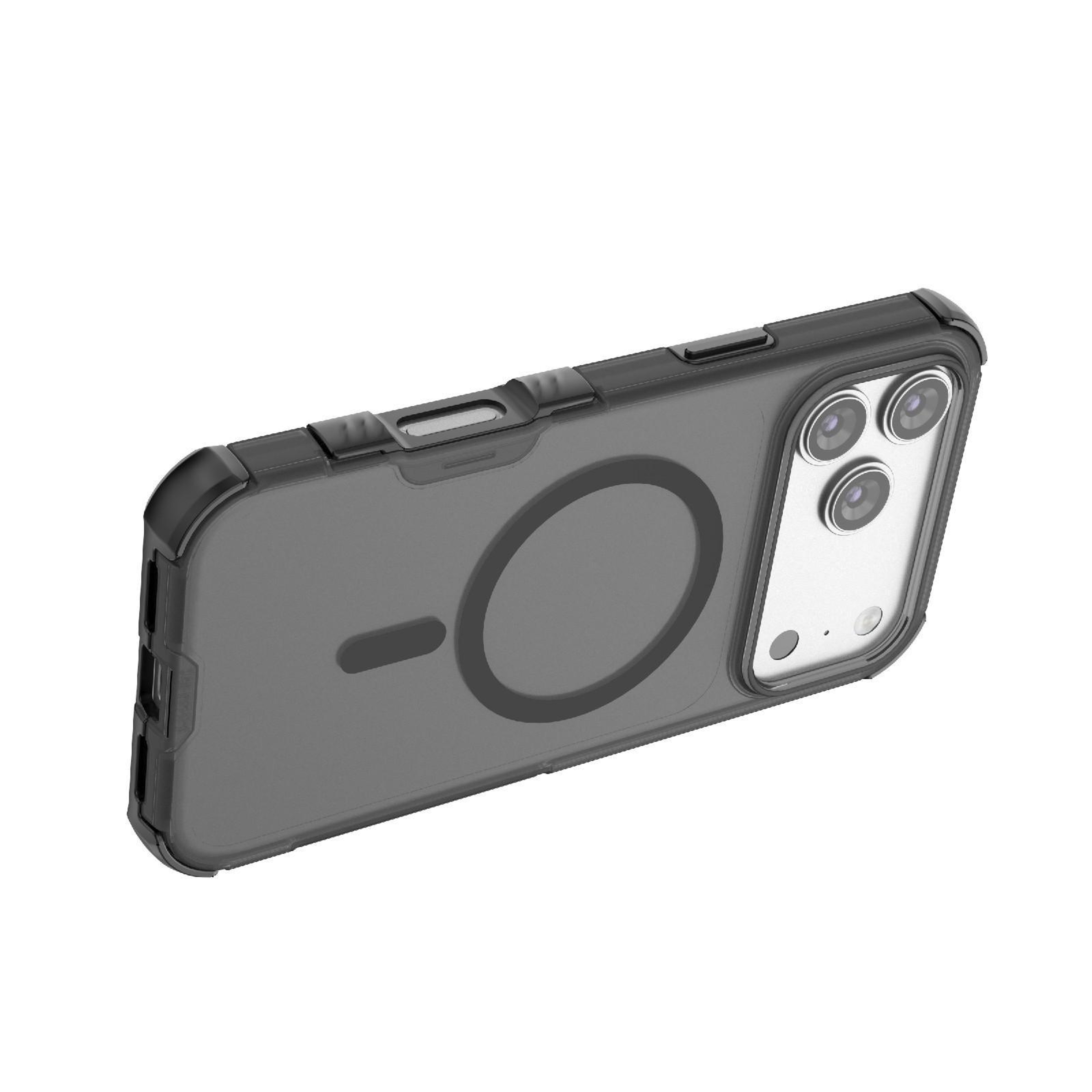 IPhone 18 Pro Max Magnetic PC TPU ShockResistant Phone Case 2