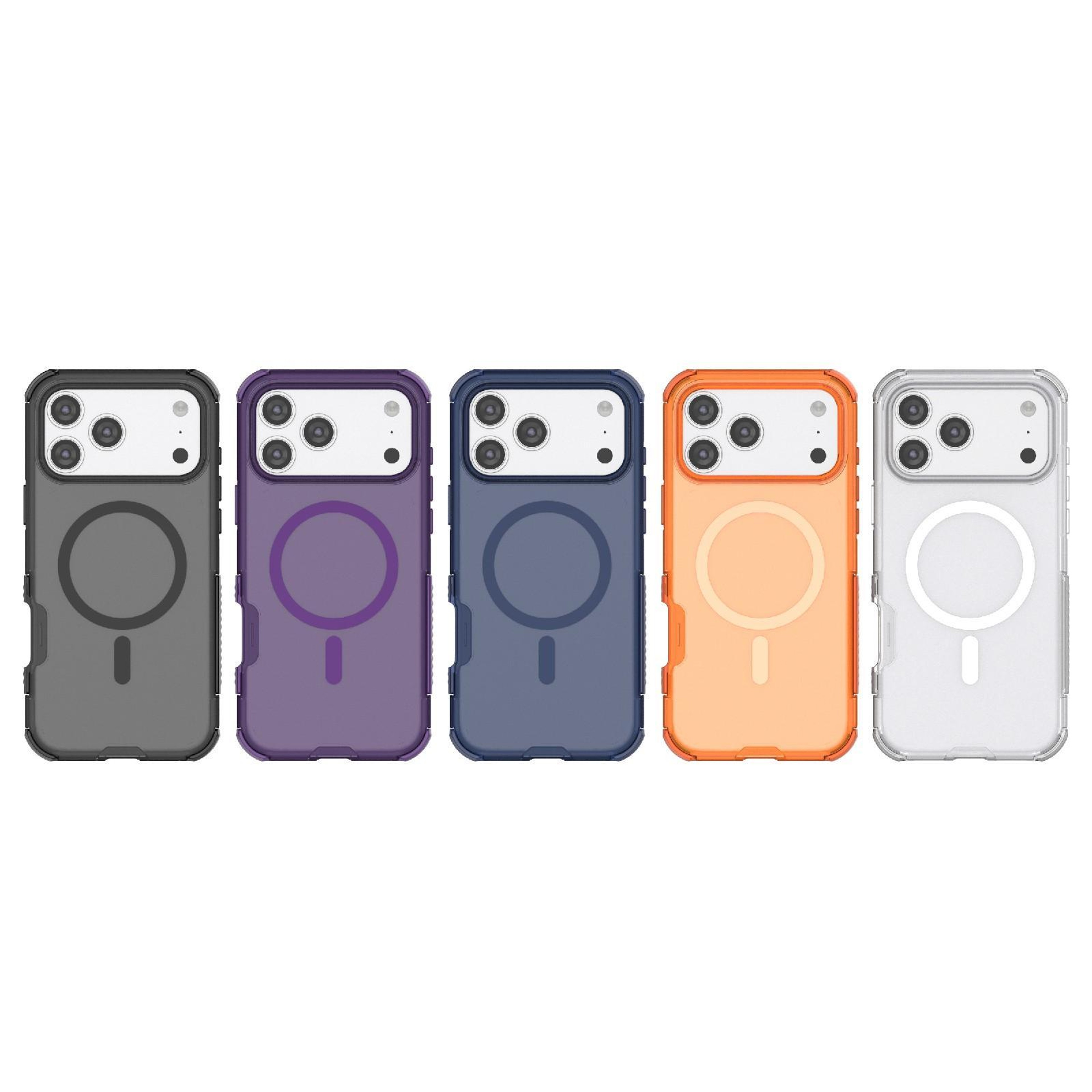 IPhone 18 Pro Max Magnetic PC TPU ShockResistant Phone Case 6