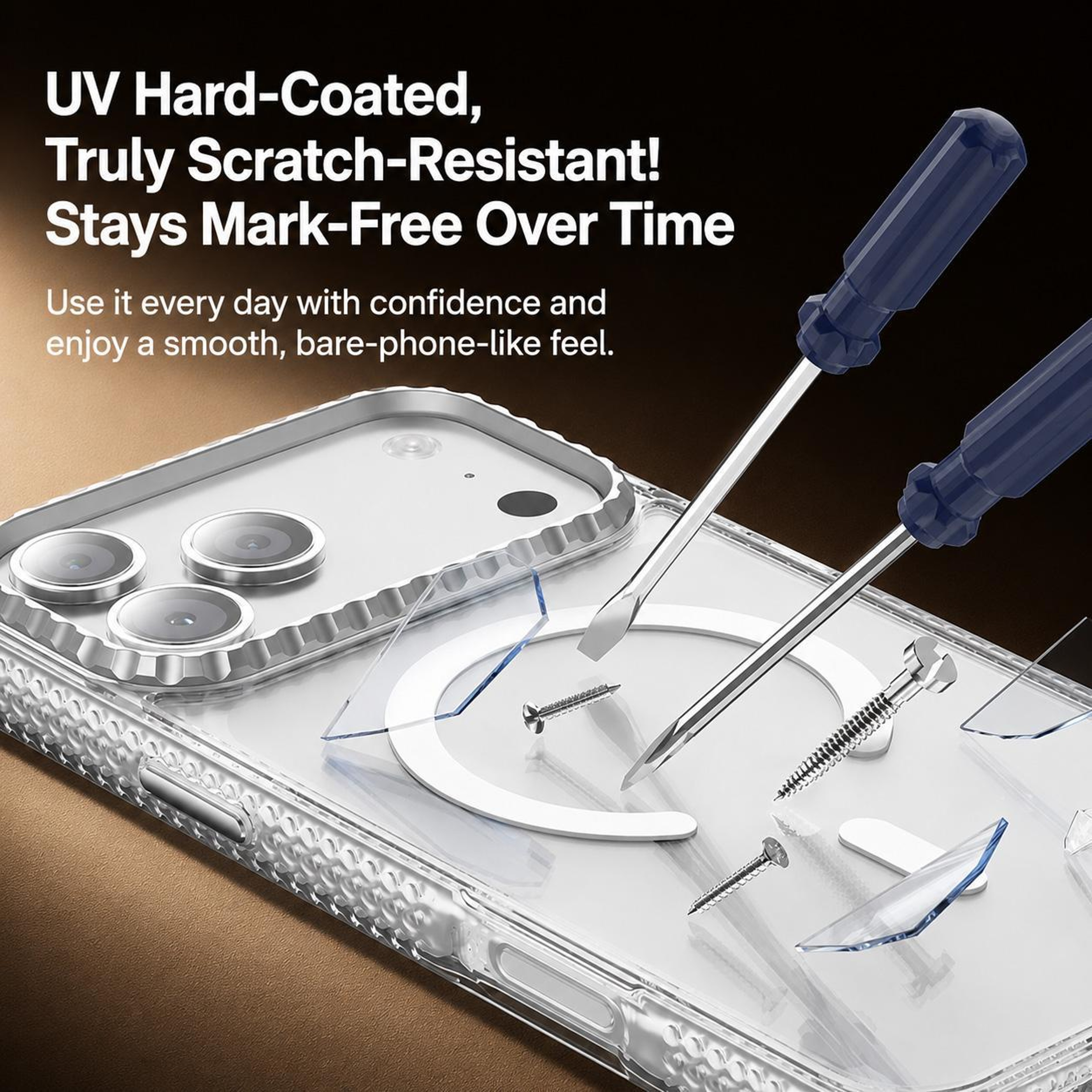 IPhone 18 Pro Max Transparent Magnetic Kylin Pattern Phone Case 9