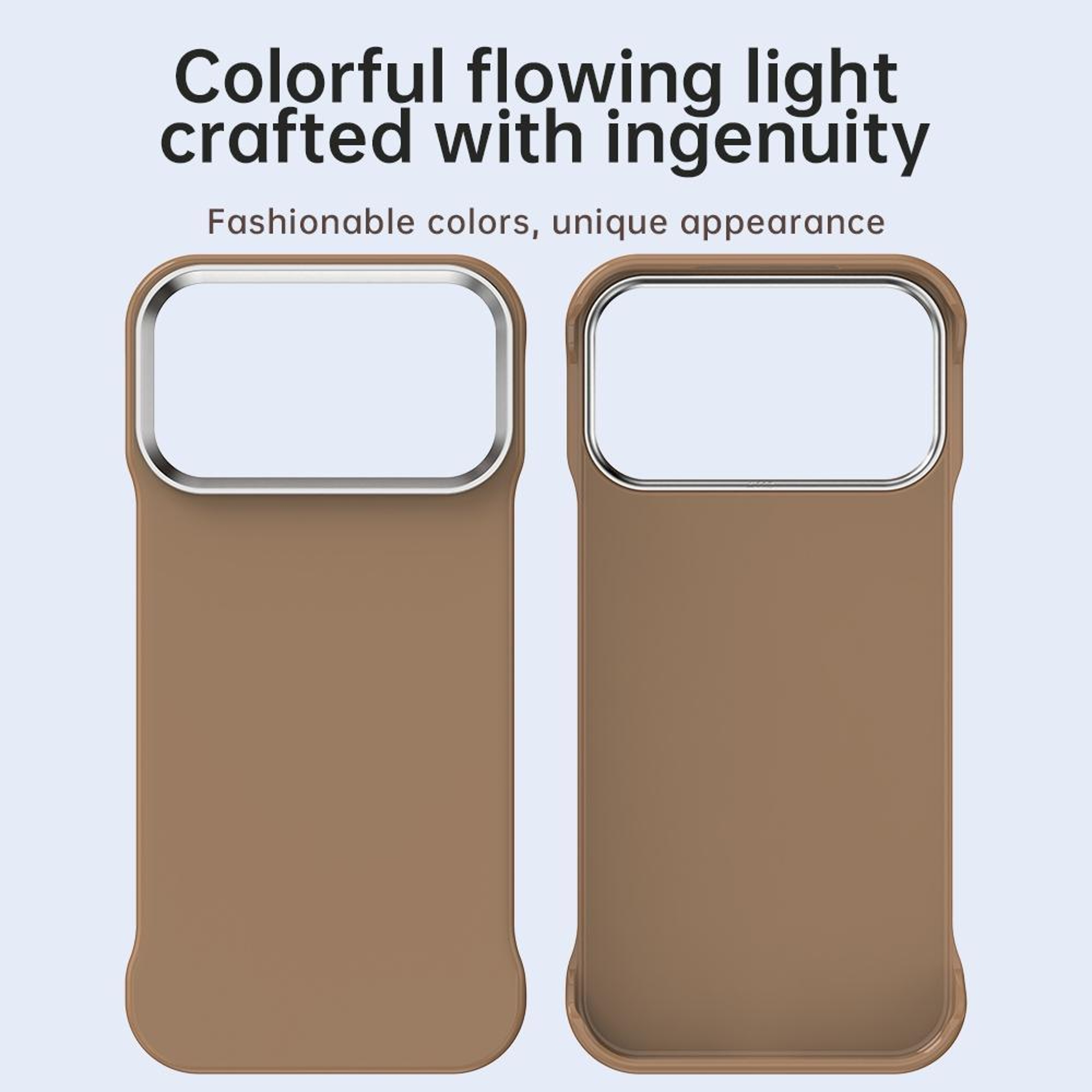 IPhone 18 Pro UltraSlim Frameless Shockproof TPU PET PC Case 3