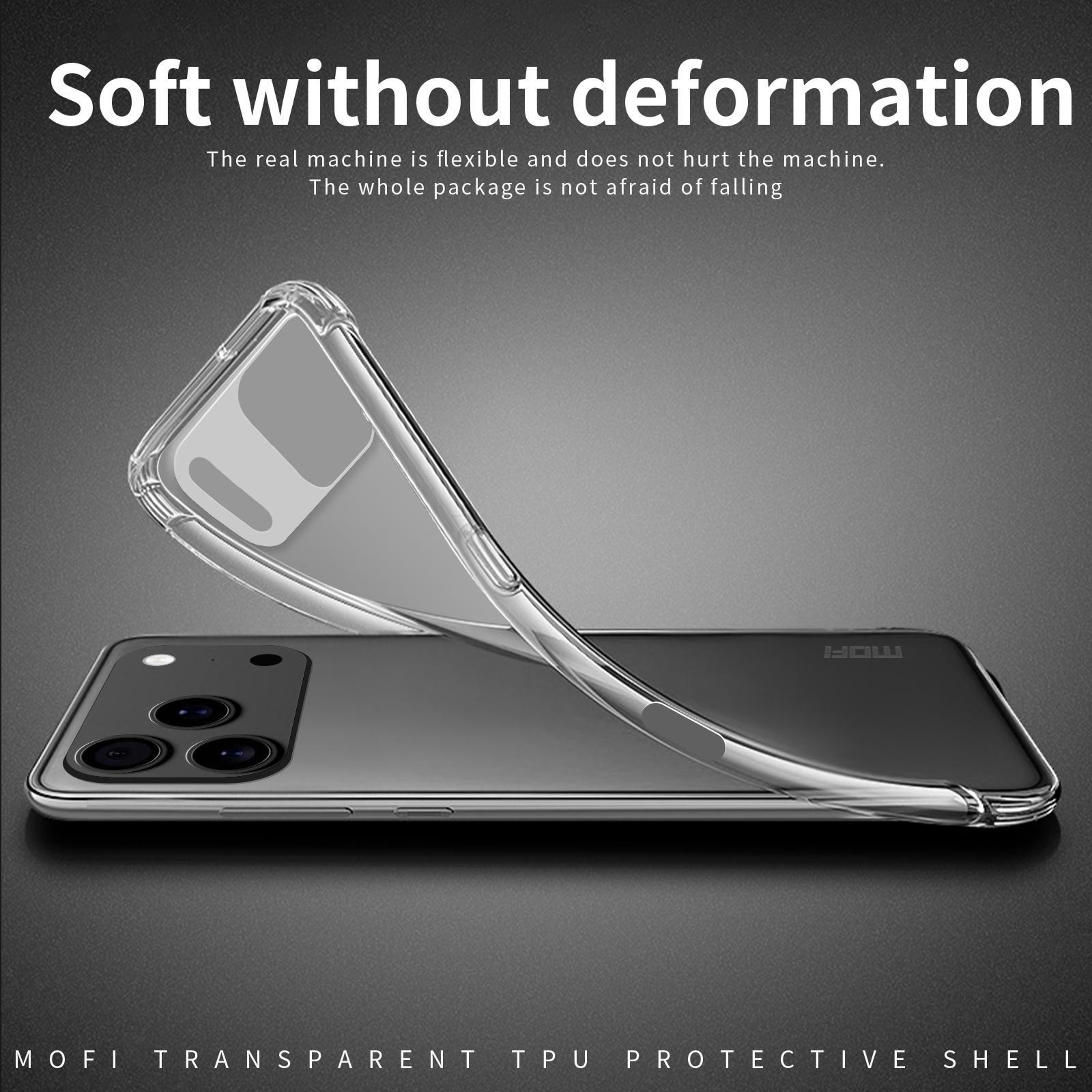 iPhone 18 Pro Ultra-Thin Transparent TPU Phone Case – view 6