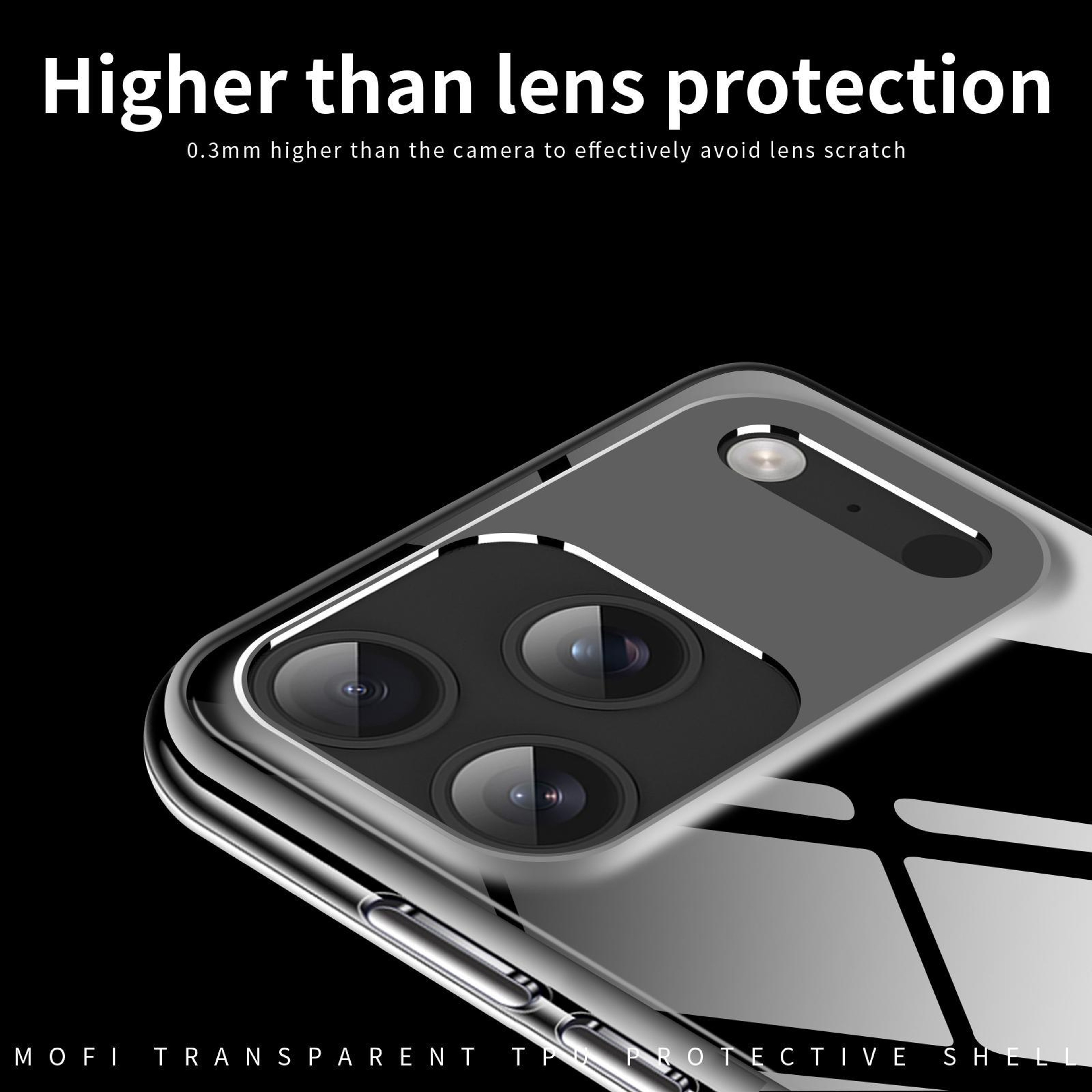 iPhone 18 Pro Ultra-Thin Transparent TPU Phone Case – view 7