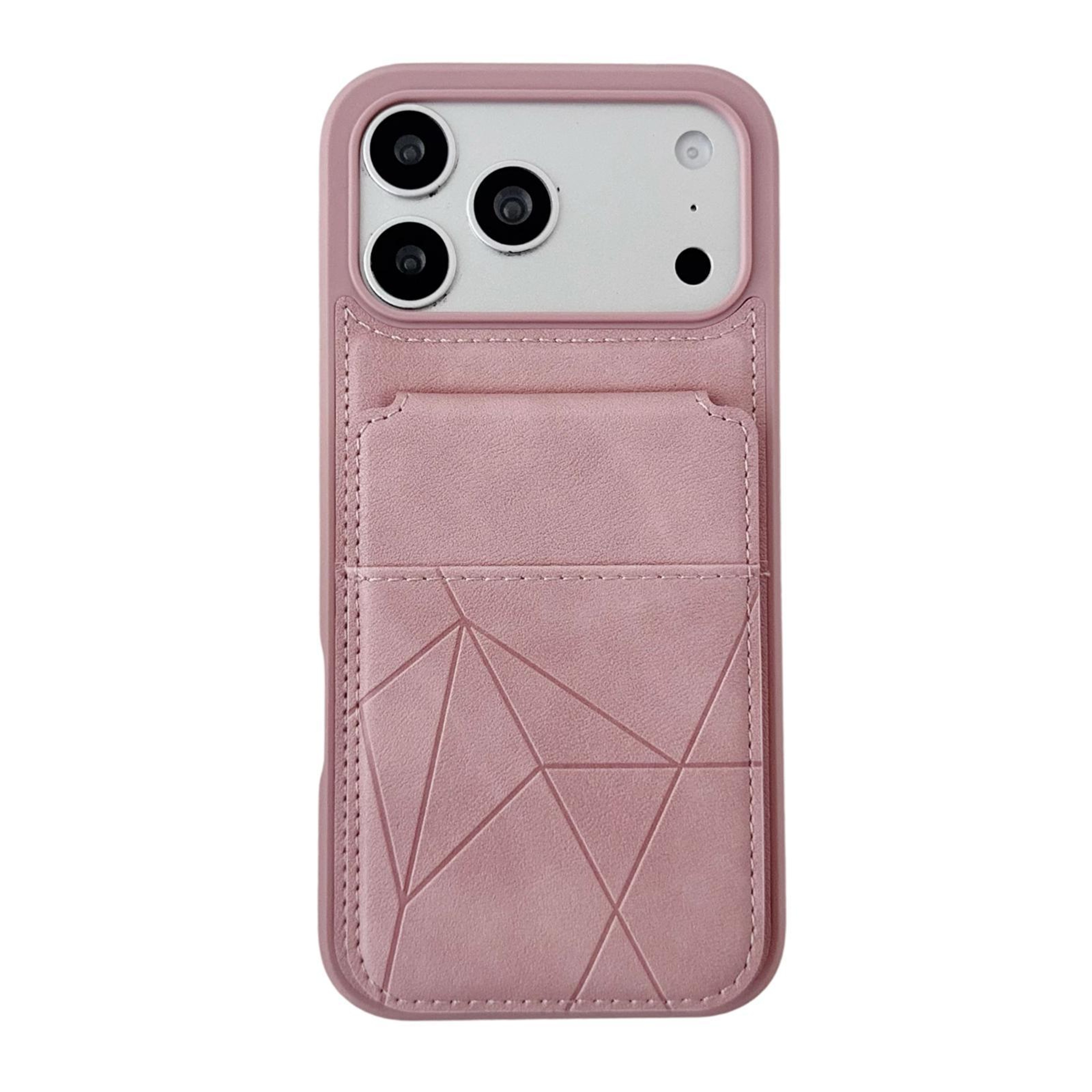 18 Pro Vertical Flip Wallet Phone Case With Card Holder And Kickstand 1