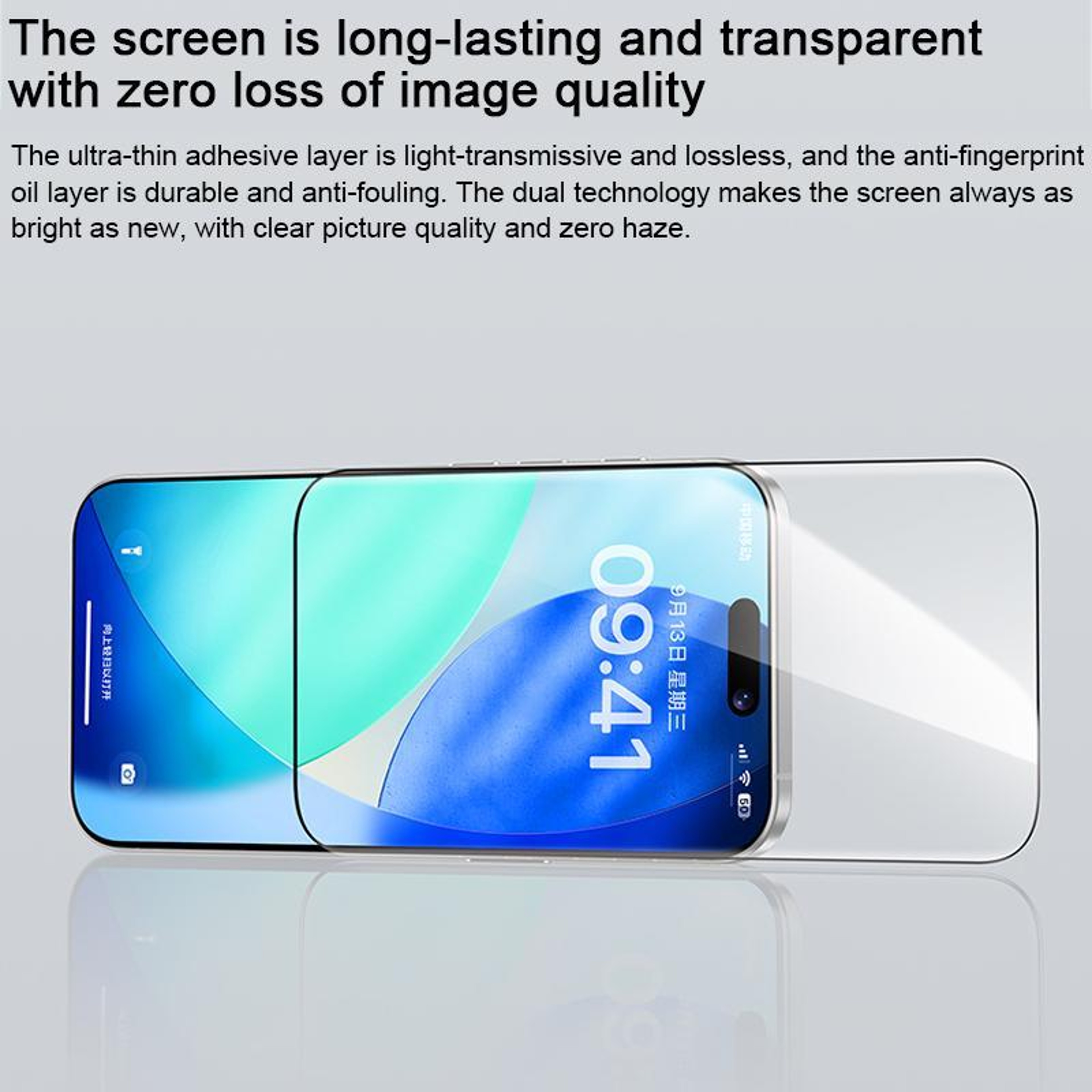 iPhone 18 Pro Max Tempered Glass Screen Protector with 3D Curved Edges – view 5