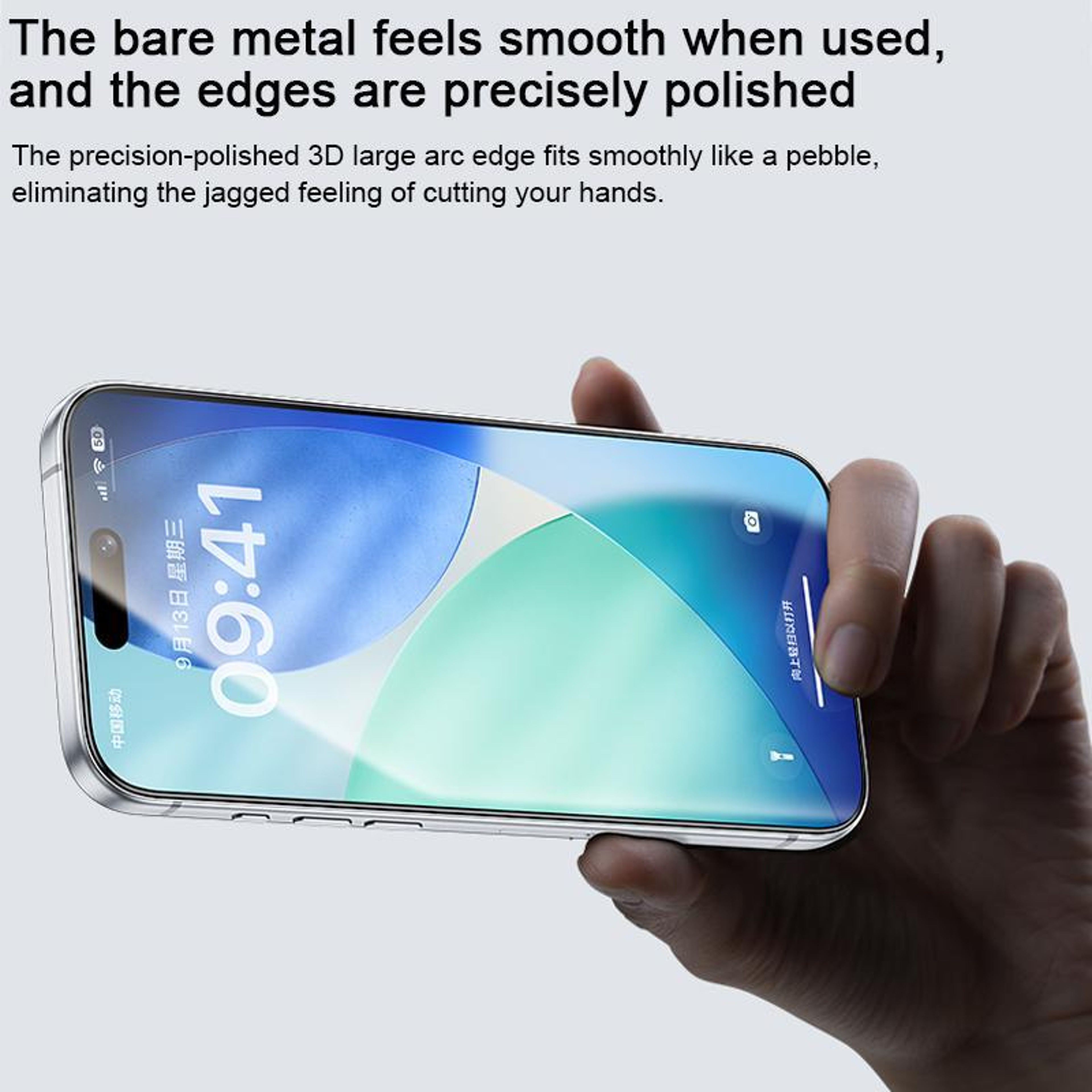 iPhone 18 Pro Max Tempered Glass Screen Protector with 3D Curved Edges – view 6