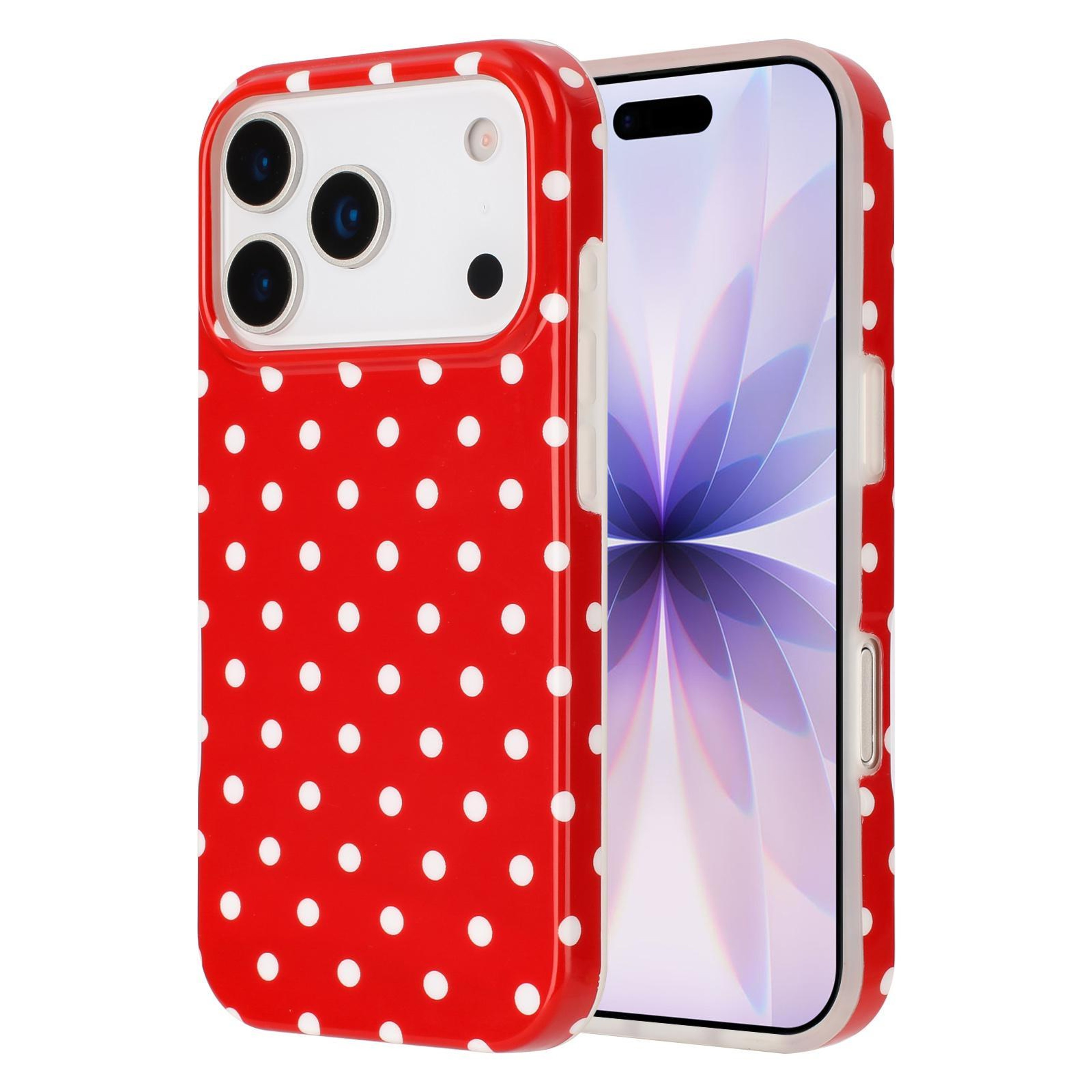 IPhone 18 Pro Max Colorful Dots TPU Full Coverage Phone Case 0
