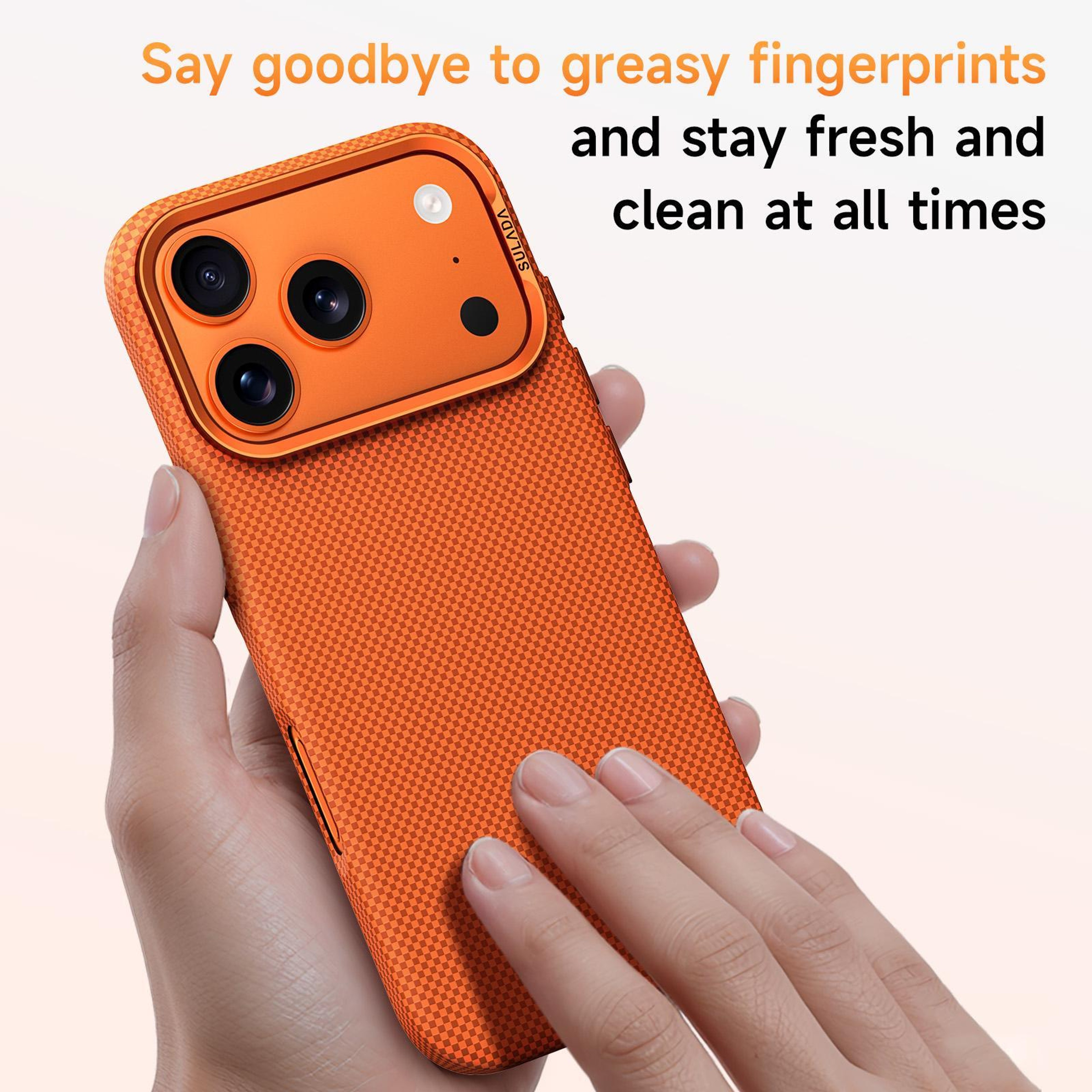 IPhone 18 Pro Max Kevlar Textured Skin Feel Protective Phone Case 7