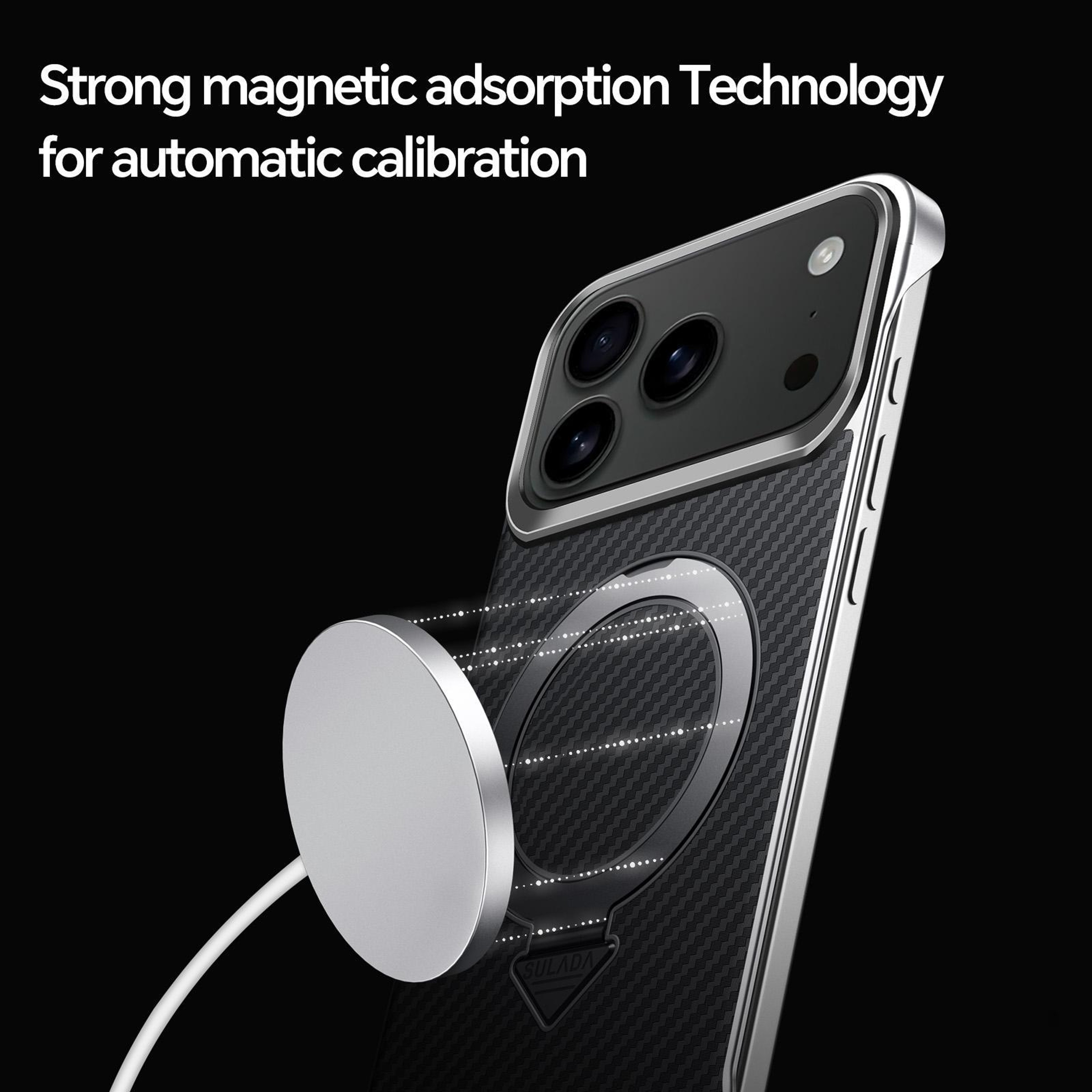 IPhone 18 Pro Kevlar Texture MagSafe Magnetic Holder Case 6