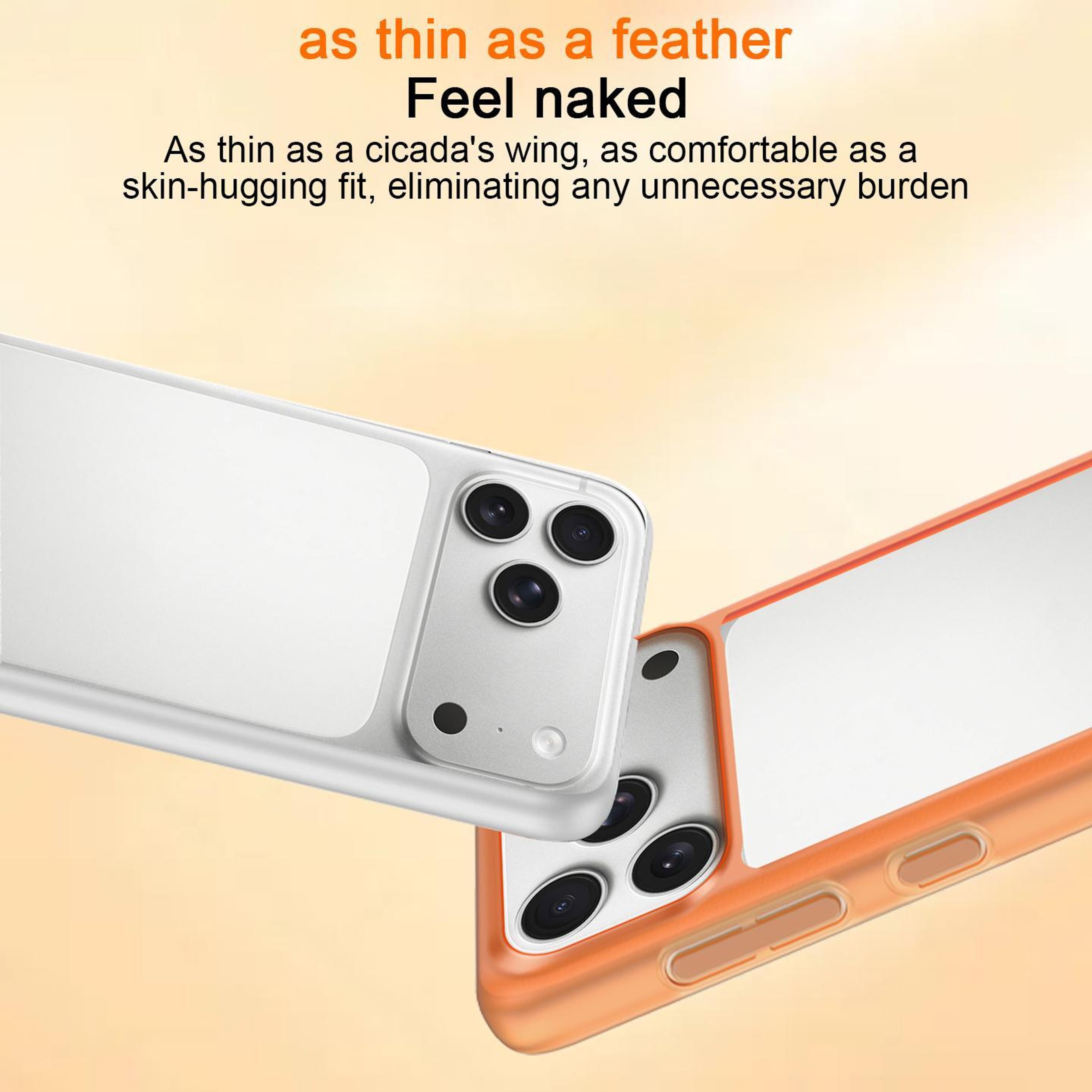 18 Pro Max Frosted Slim PC Phone Case With Heat Dissipation Frame 4