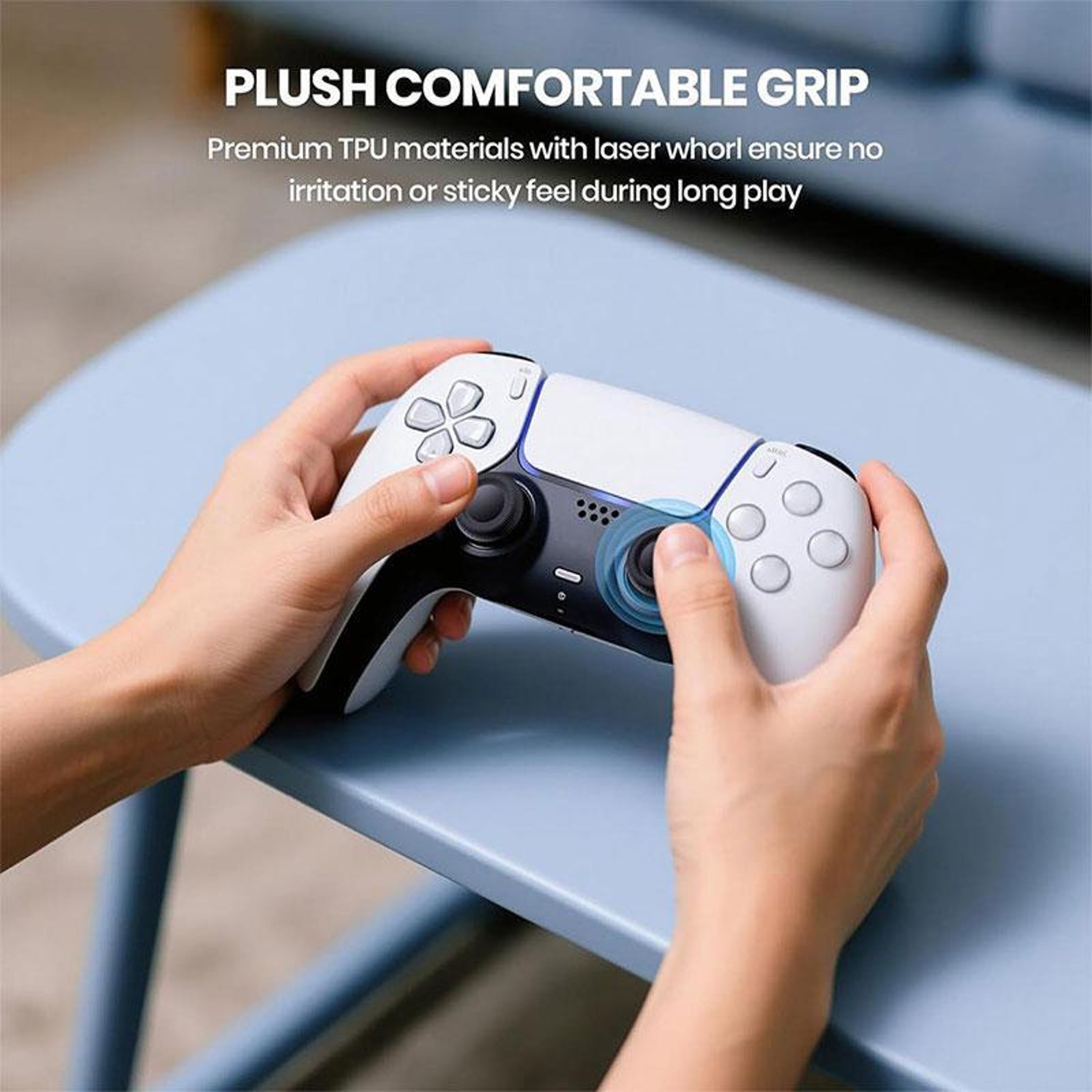 PS5 PS4 Joystick Replacement Thumb Grip Caps Anti-Slip Controller Covers – view 6