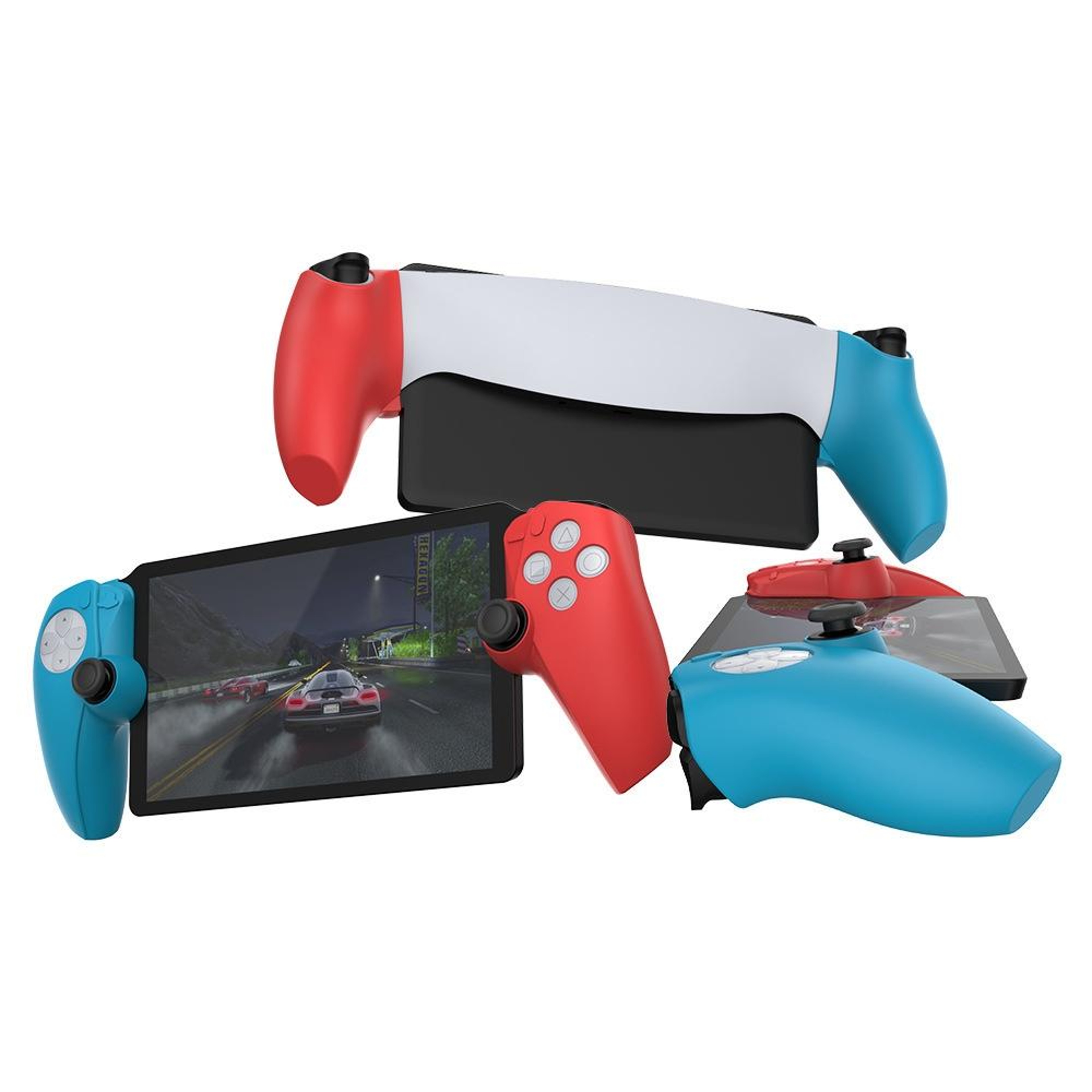 Silicone Protective Case for Portal Handheld Console Split Handle Cover – view 3