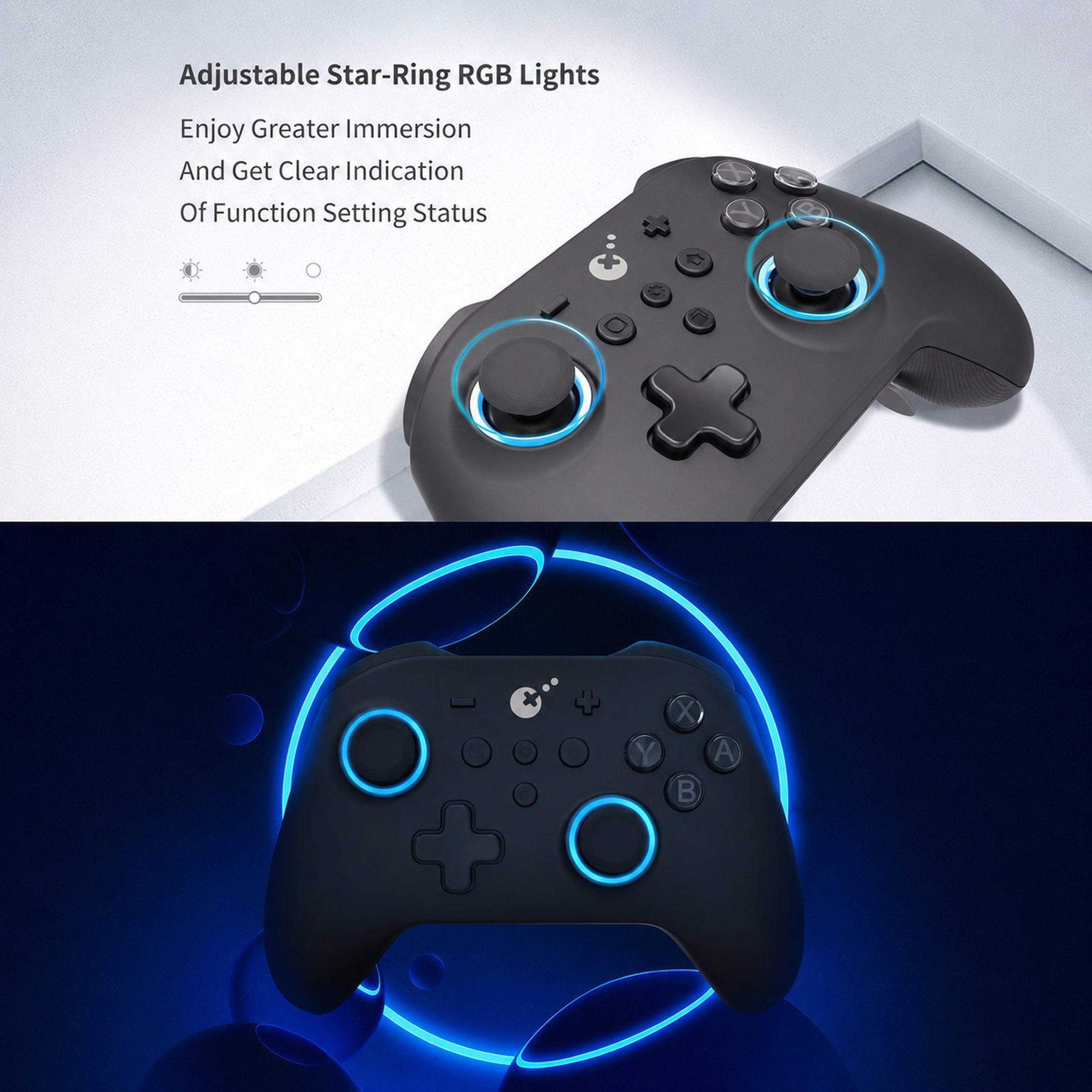 Wireless Hall Effect Gaming Controller with 1000Hz Polling and Rear Paddles – view 7
