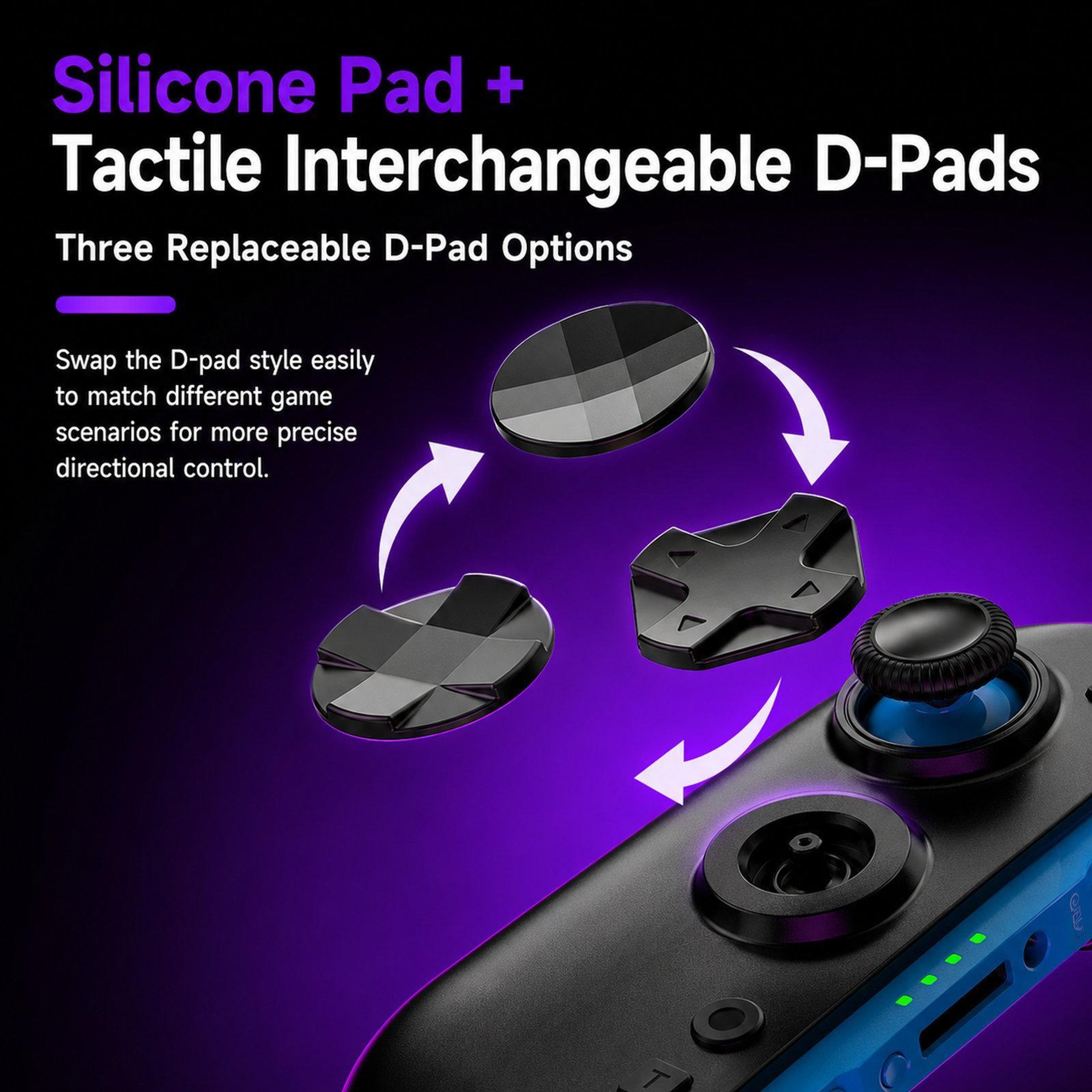Switch 2 Magnetic Controllers with Hall-Effect Joysticks and Bluetooth 5.4 – view 12