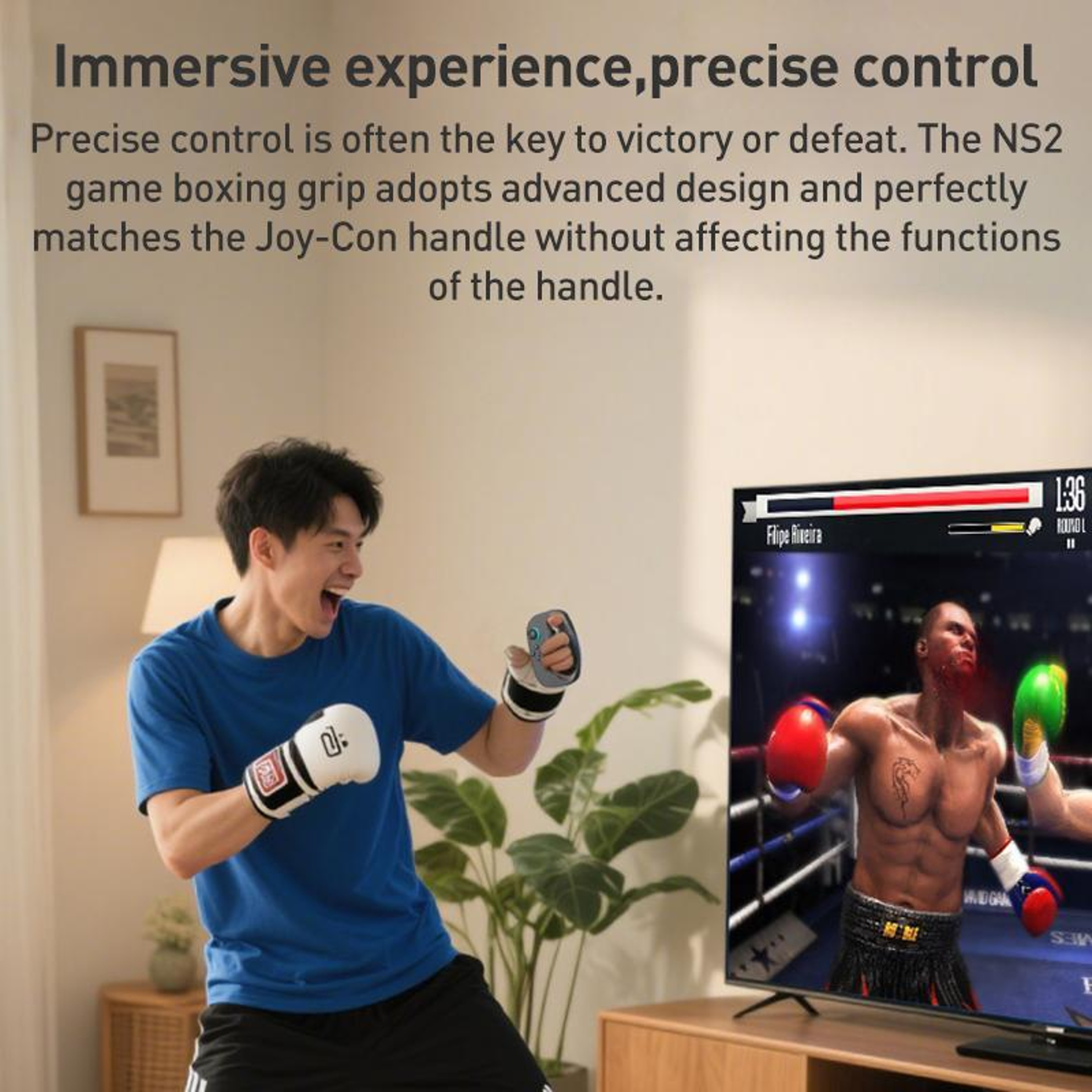 Switch 2 Controller Boxing Grips with Magnetic Design – view 3