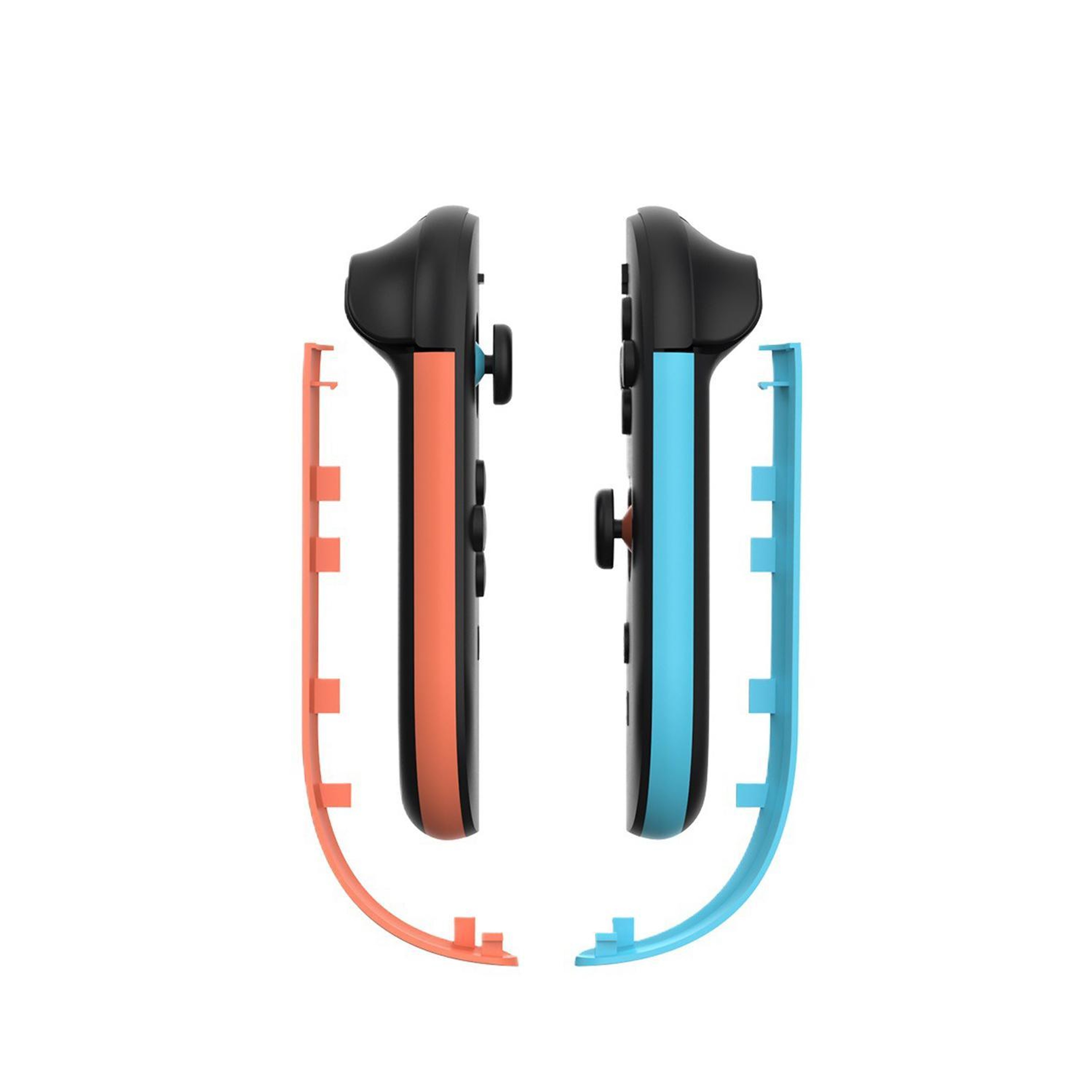 Switch 2 Controller Handle Decorative Strips with Snap-On and Adhesive Installation – view 1