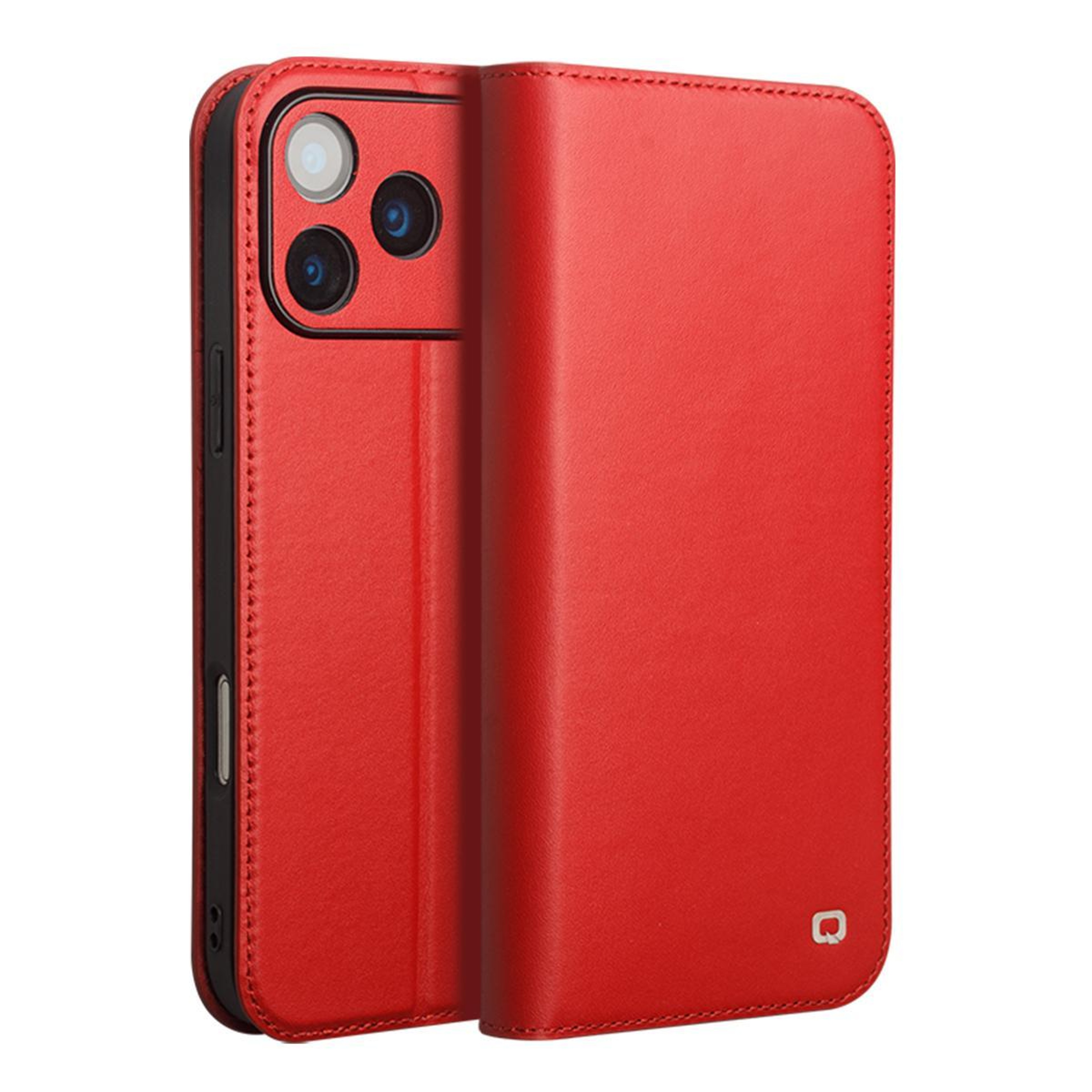 IPhone 18 Pro Genuine Leather Phone Case With Classic Design 0