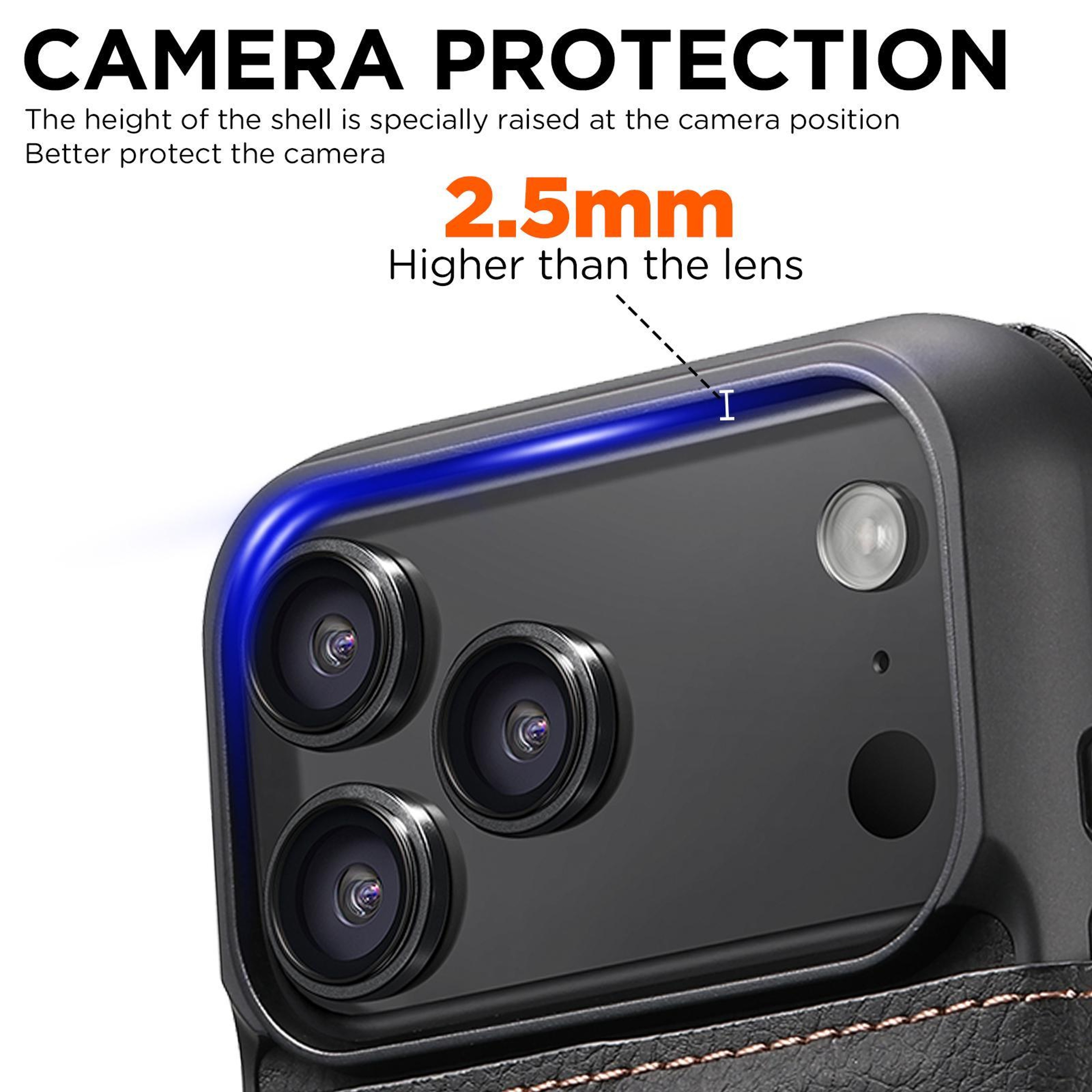 IPhone 18 Pro Max 2in1 Magnetic Wallet Case With Detachable PU Leather Cover 2