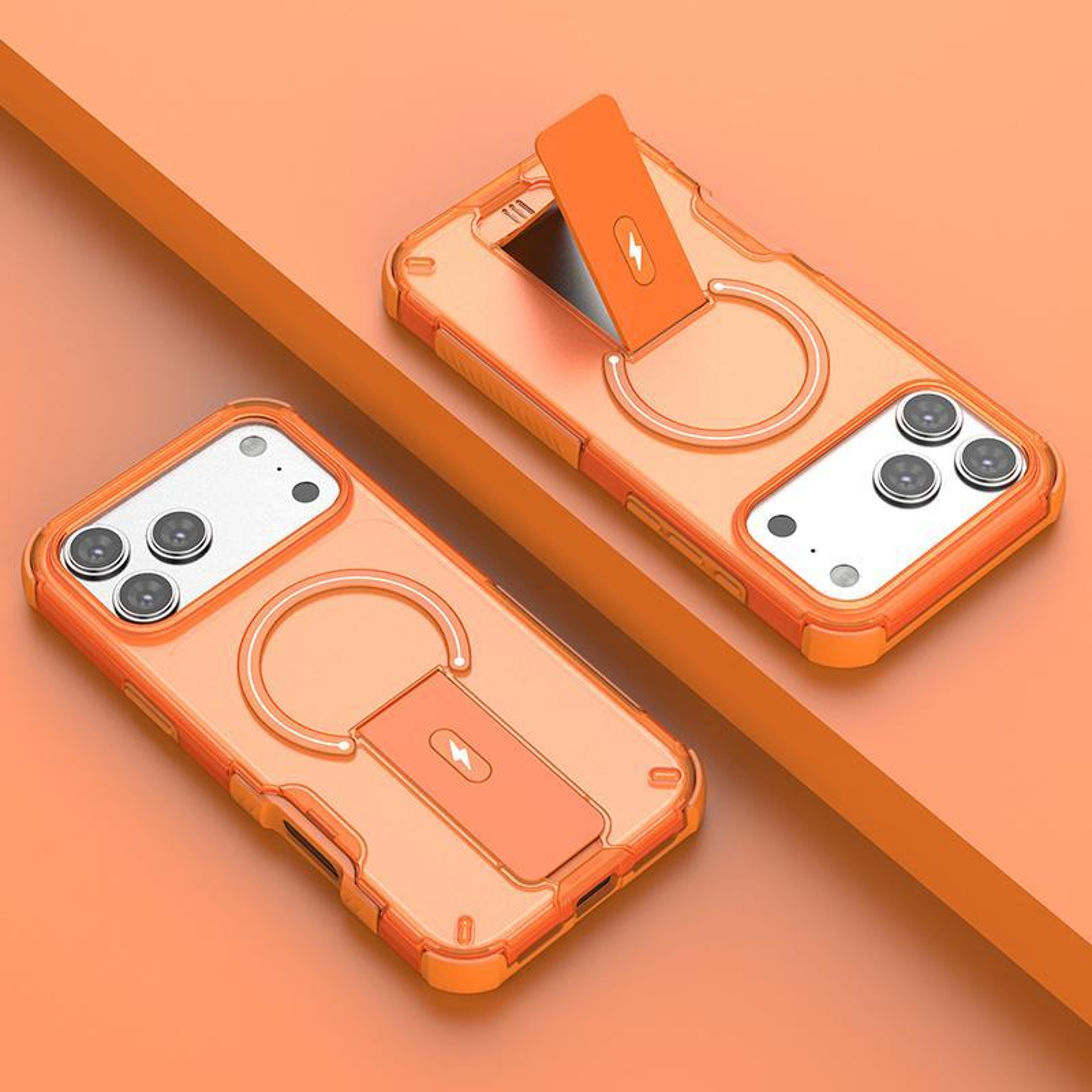 IPhone 18 Pro Max Magnetic Phone Case With Invisible Holder And Soft Touch Finish 0