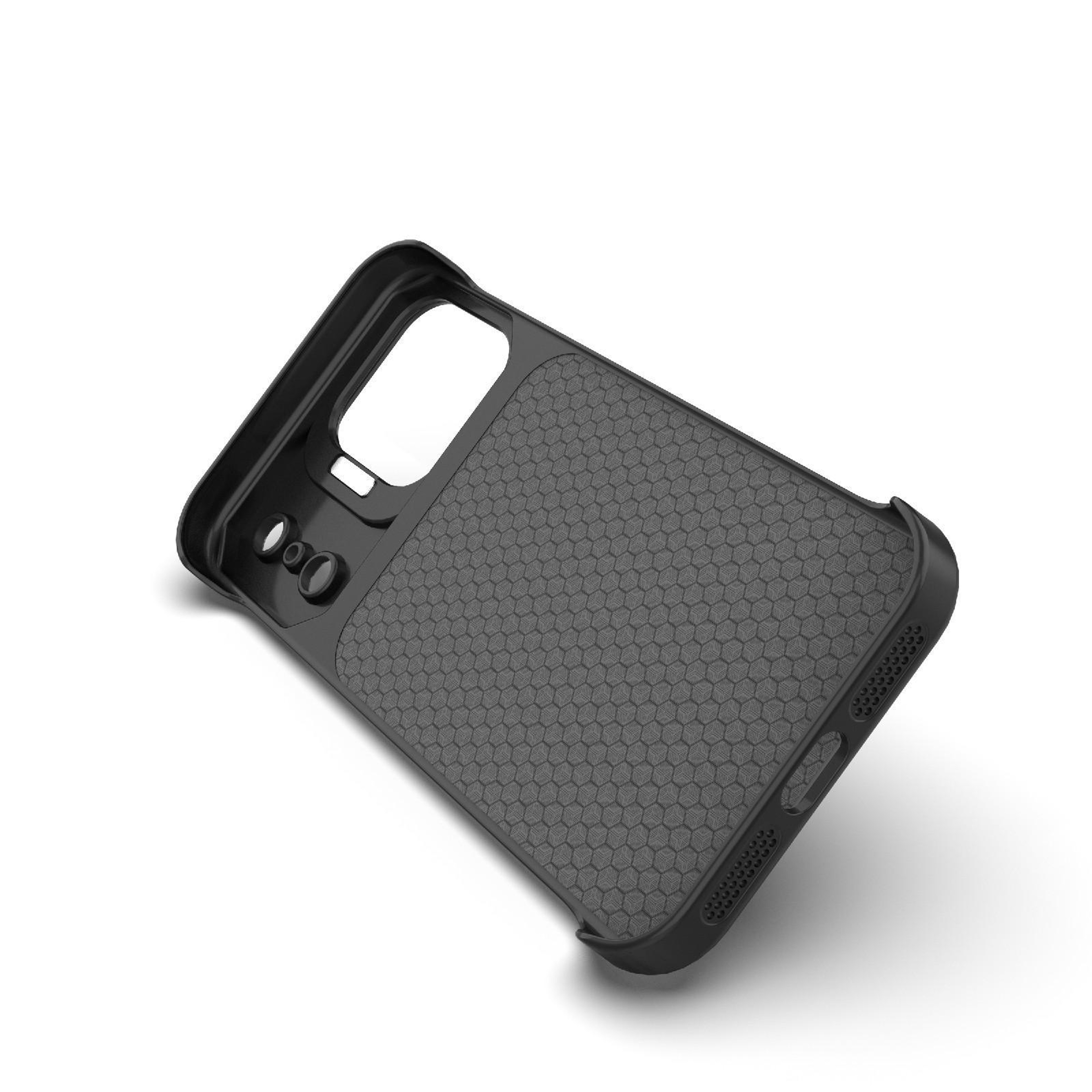 IPhone 18 Pro Frameless Magnetic PC Case With Kickstand And Carbon Fiber Texture 7