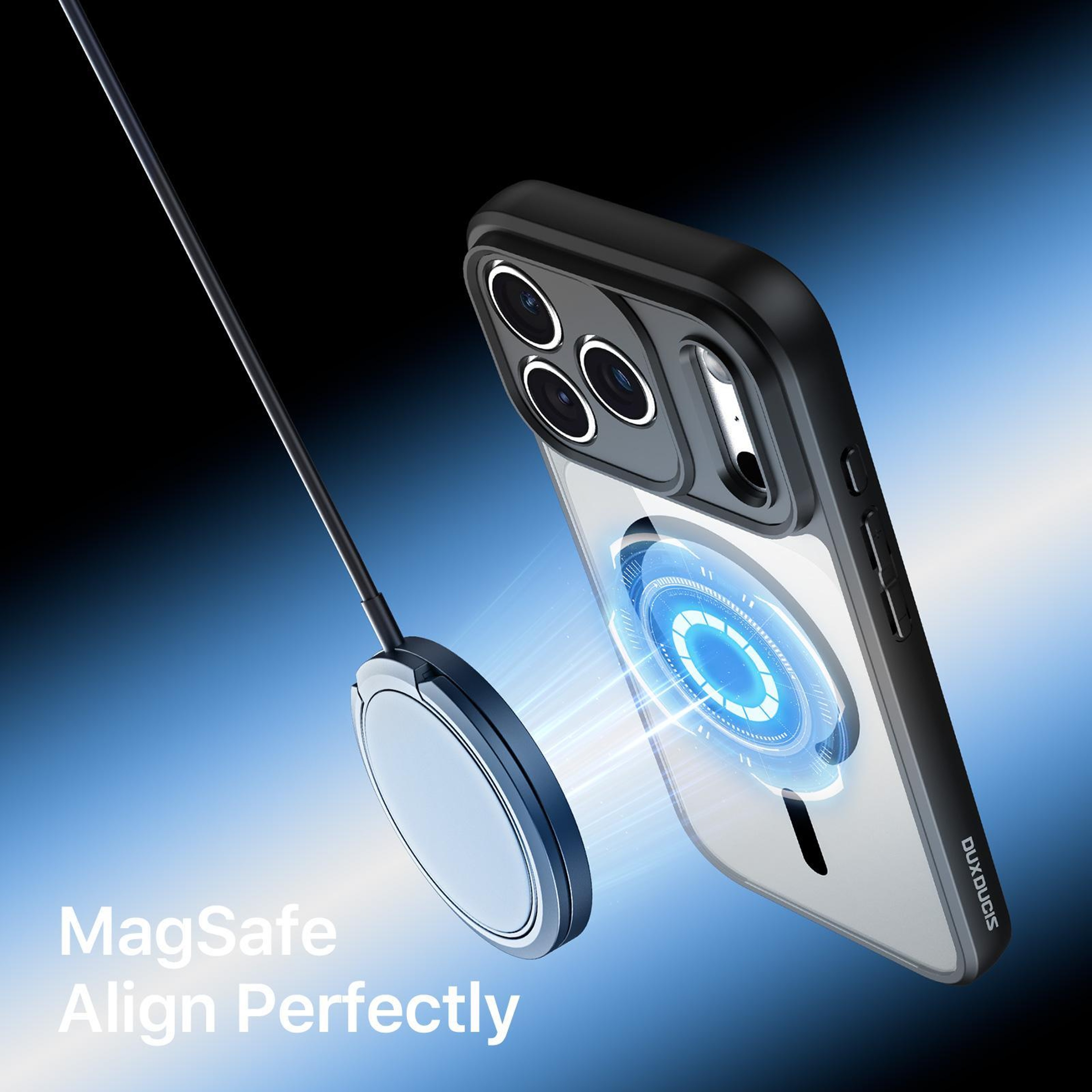 iPhone 18 Pro Max MagSafe Case with Frosted TPU and PC Protection – view 4