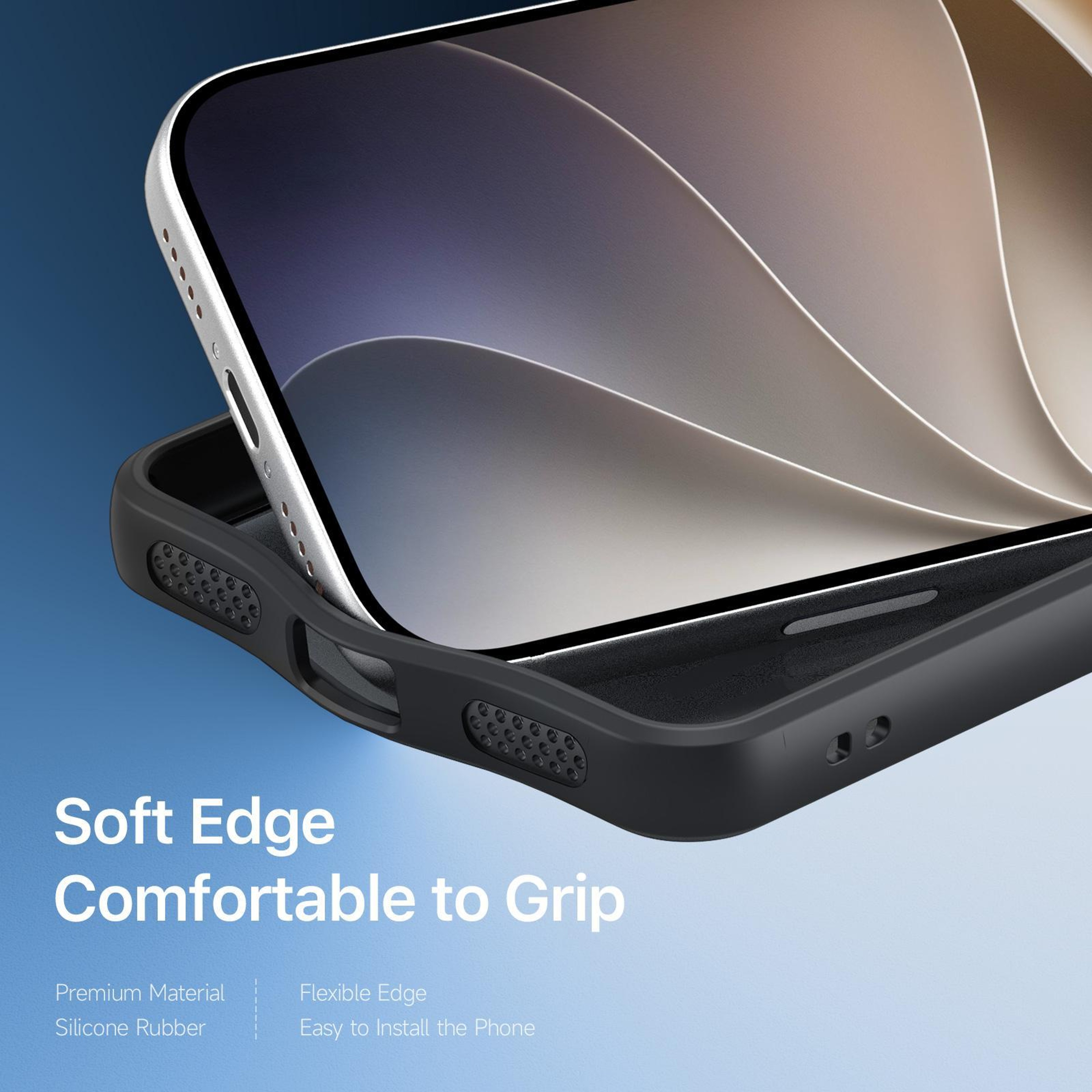 iPhone 18 Pro Max Frosted Protective TPU PC Phone Case – view 6