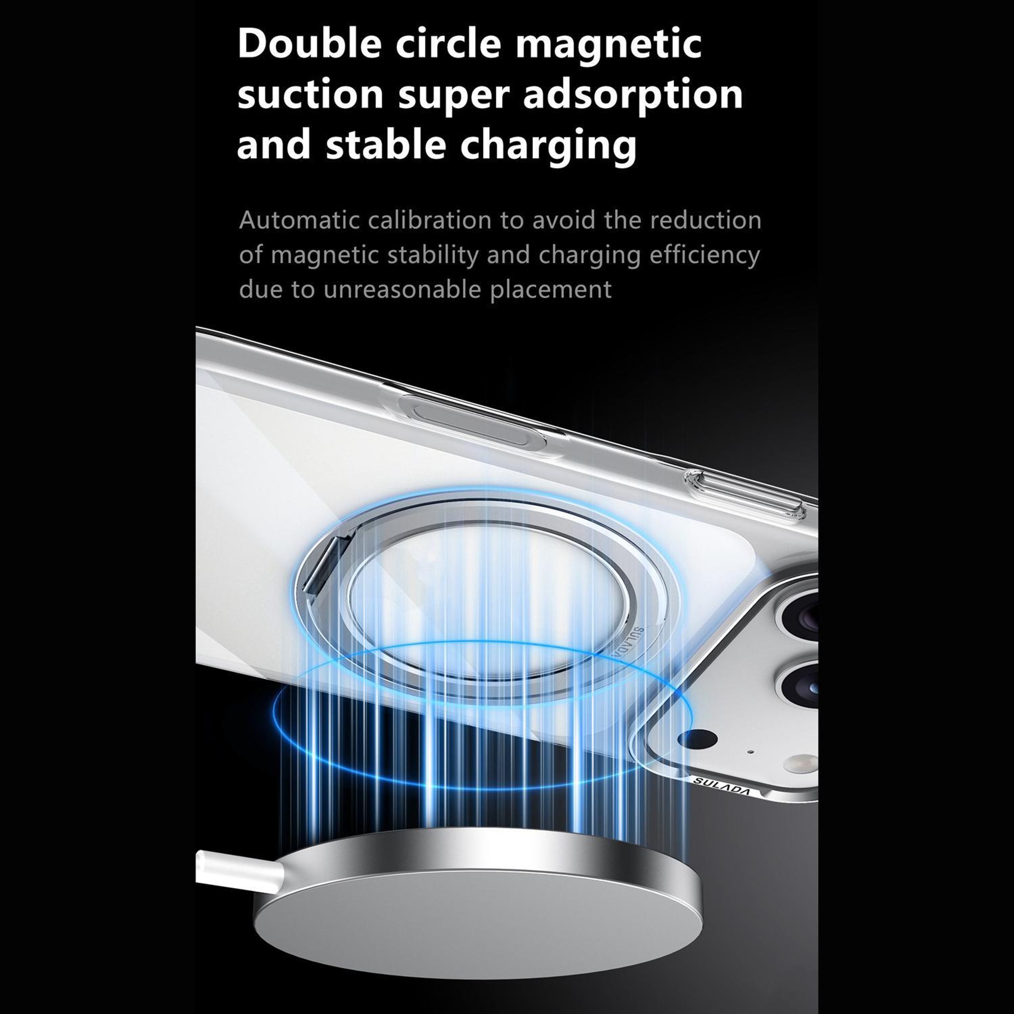 Clear Magnetic PC Case for iPhone 18 Pro with Wireless Charging Support – view 13