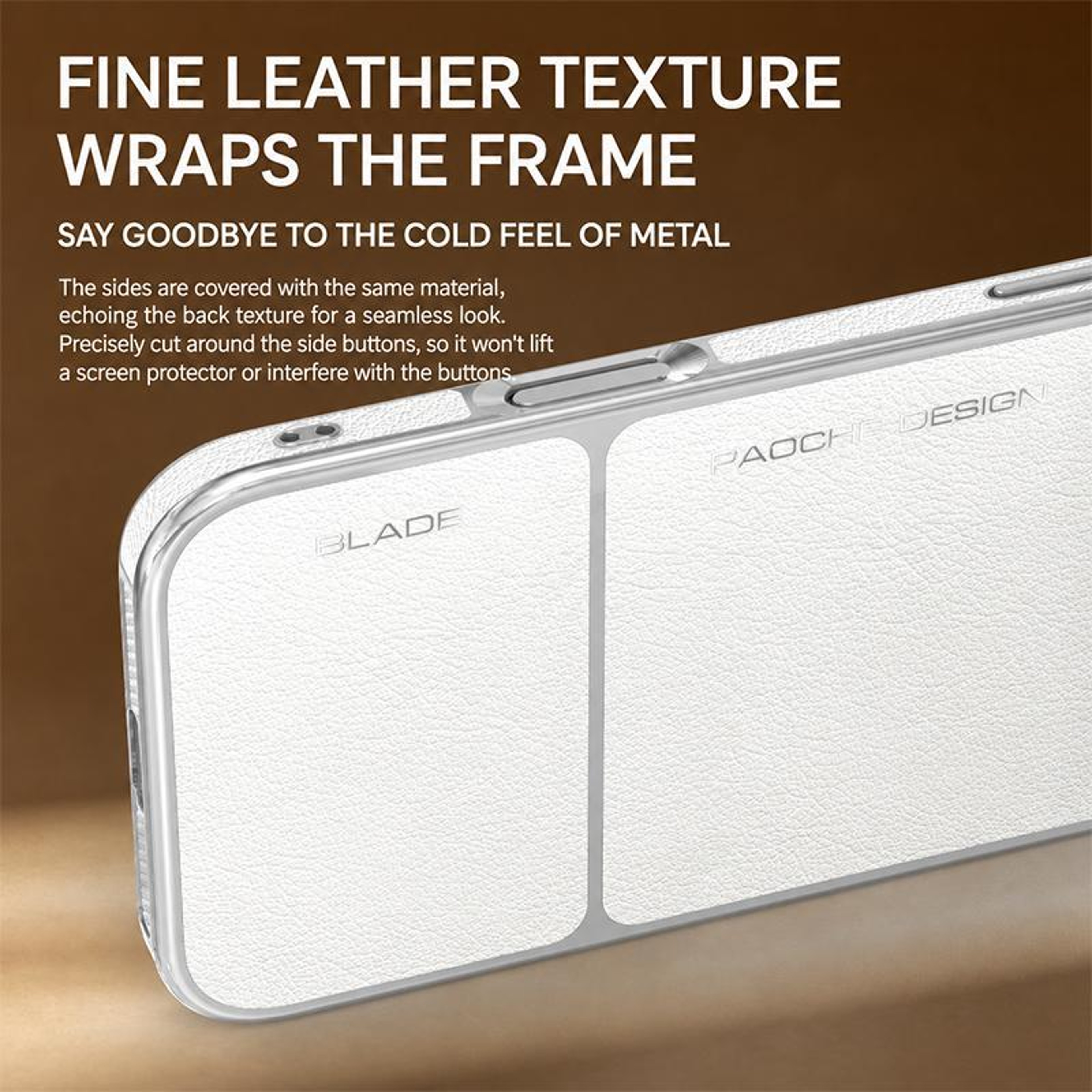 IPhone 18 Pro Magnetic Hybrid PU PC Phone Case 6