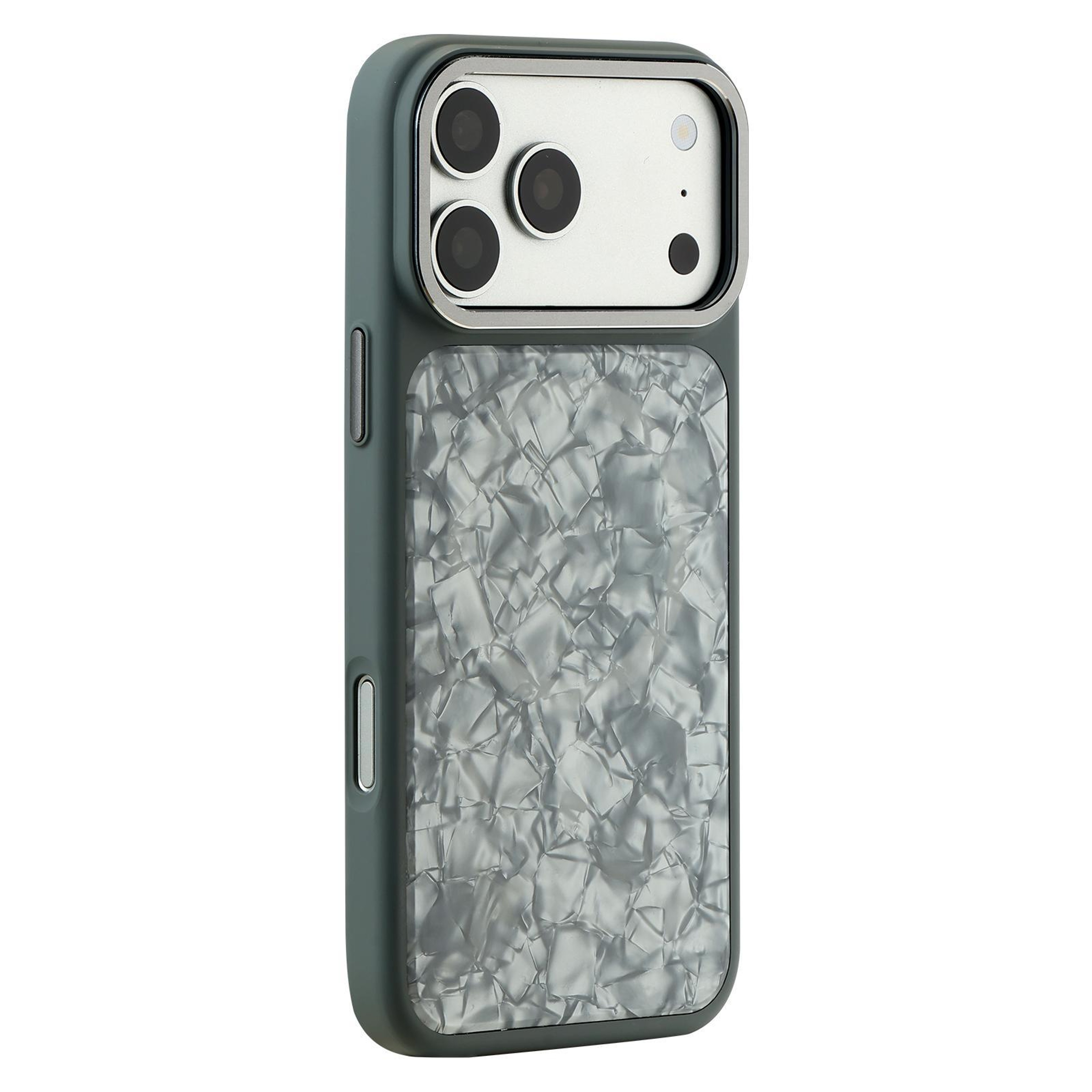 Iridescent Seashell Magnetic Case For IPhone 18 Pro Max 0