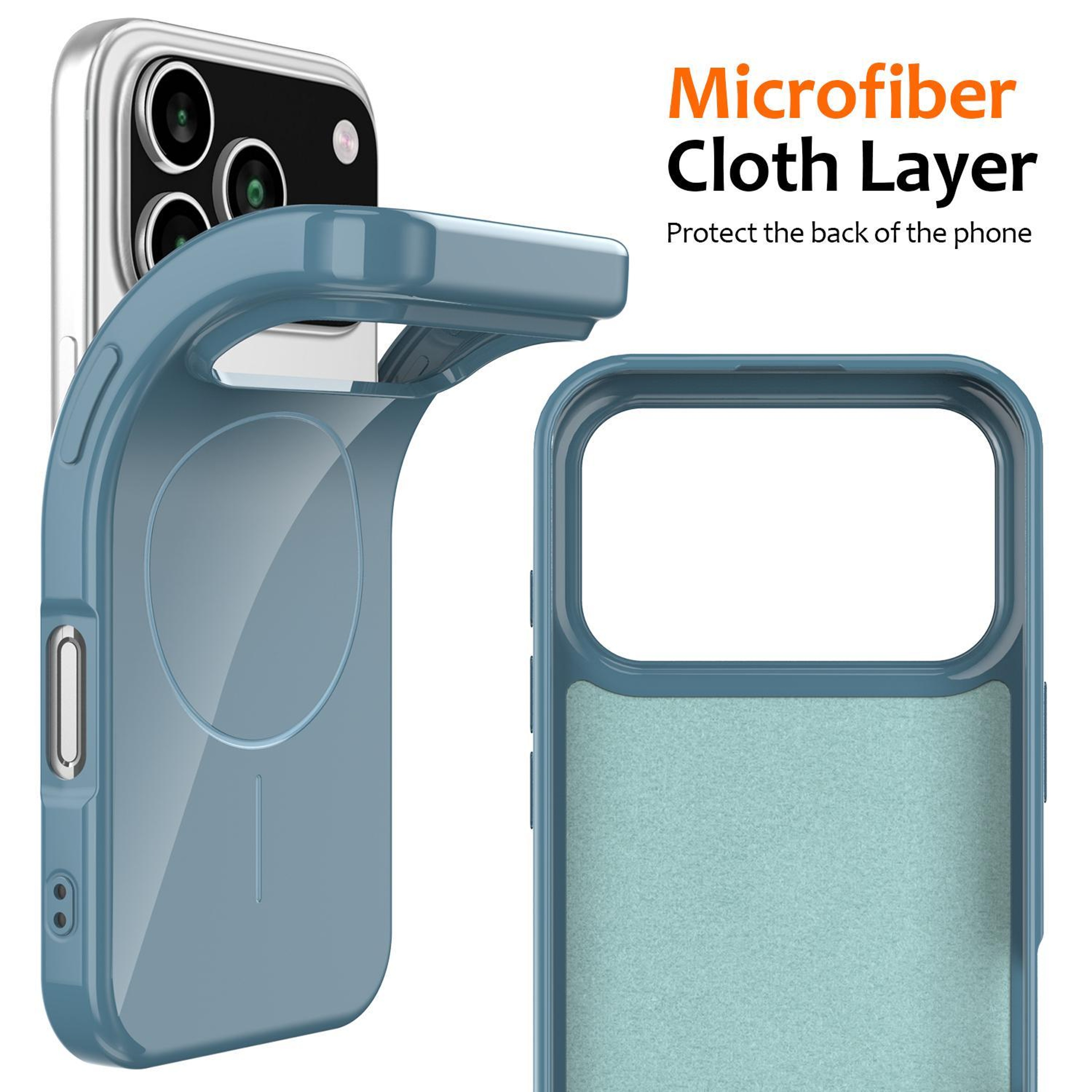 Glossy TPU MagSafe Case For IPhone 18 Pro With Lanyard 4
