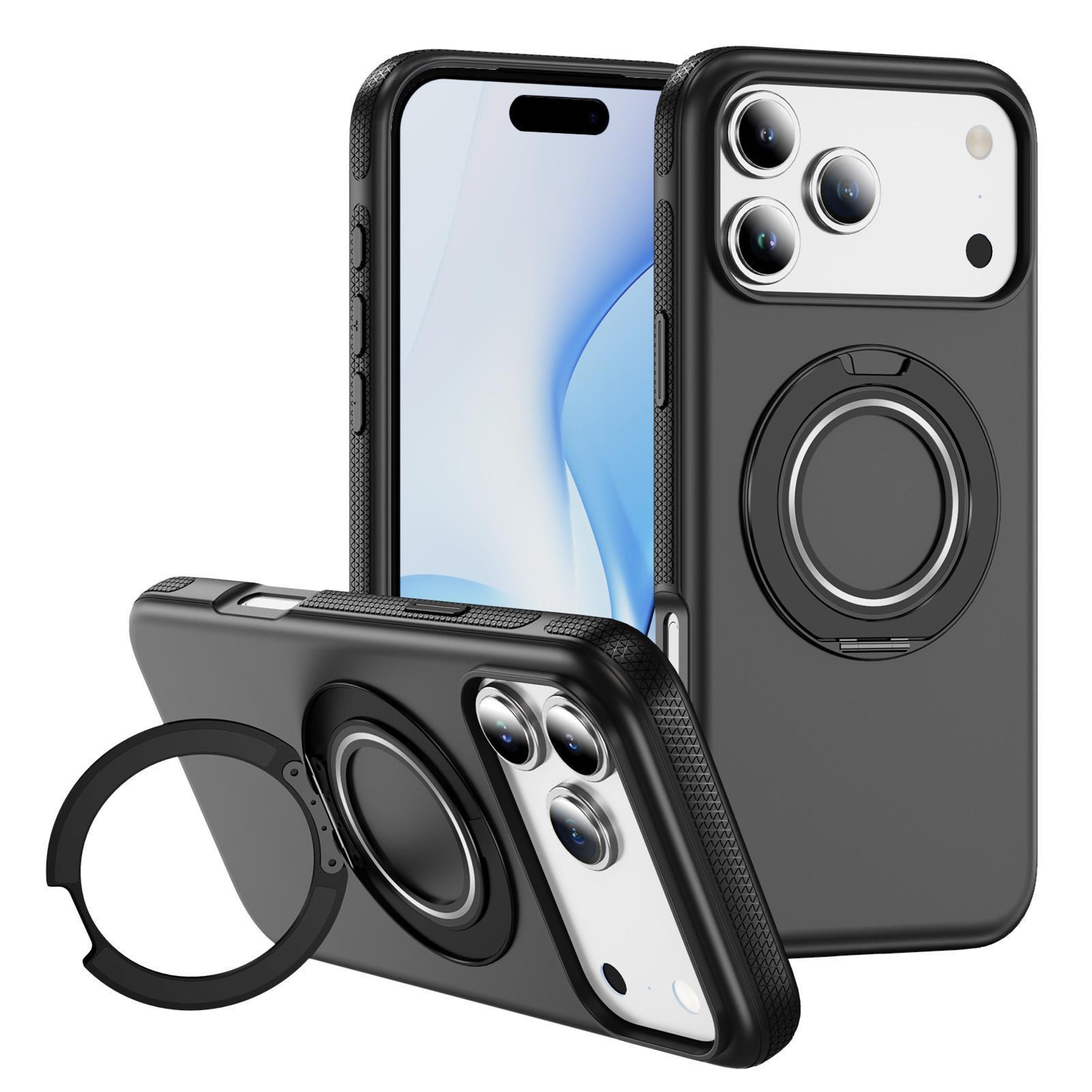 TPU MagSafe Stand Case For IPhone 18 Pro With Adjustable Holder 0