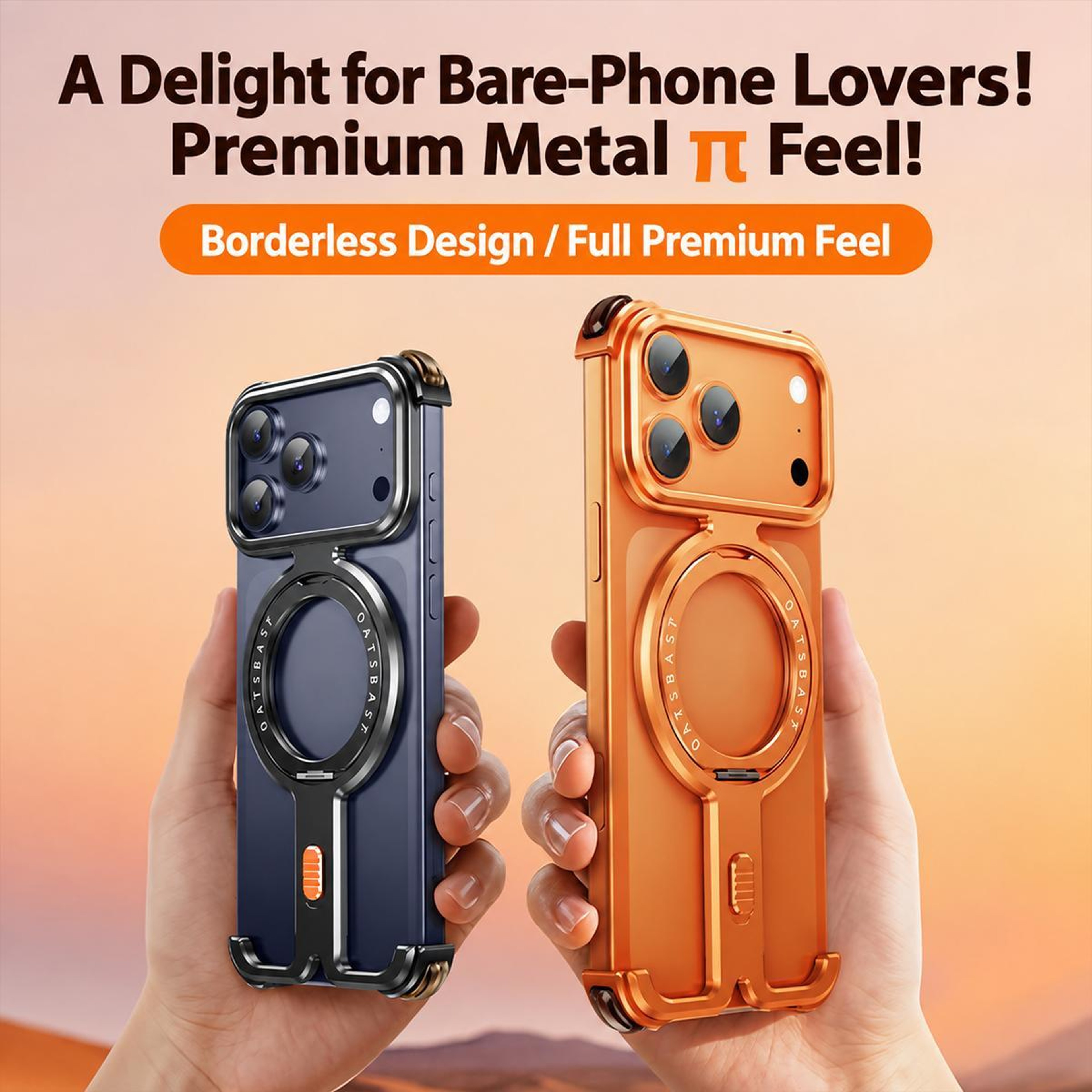 Magnetic Phone Case For IPhone 18 Pro Max With 360 Degree Rotating Holder 9