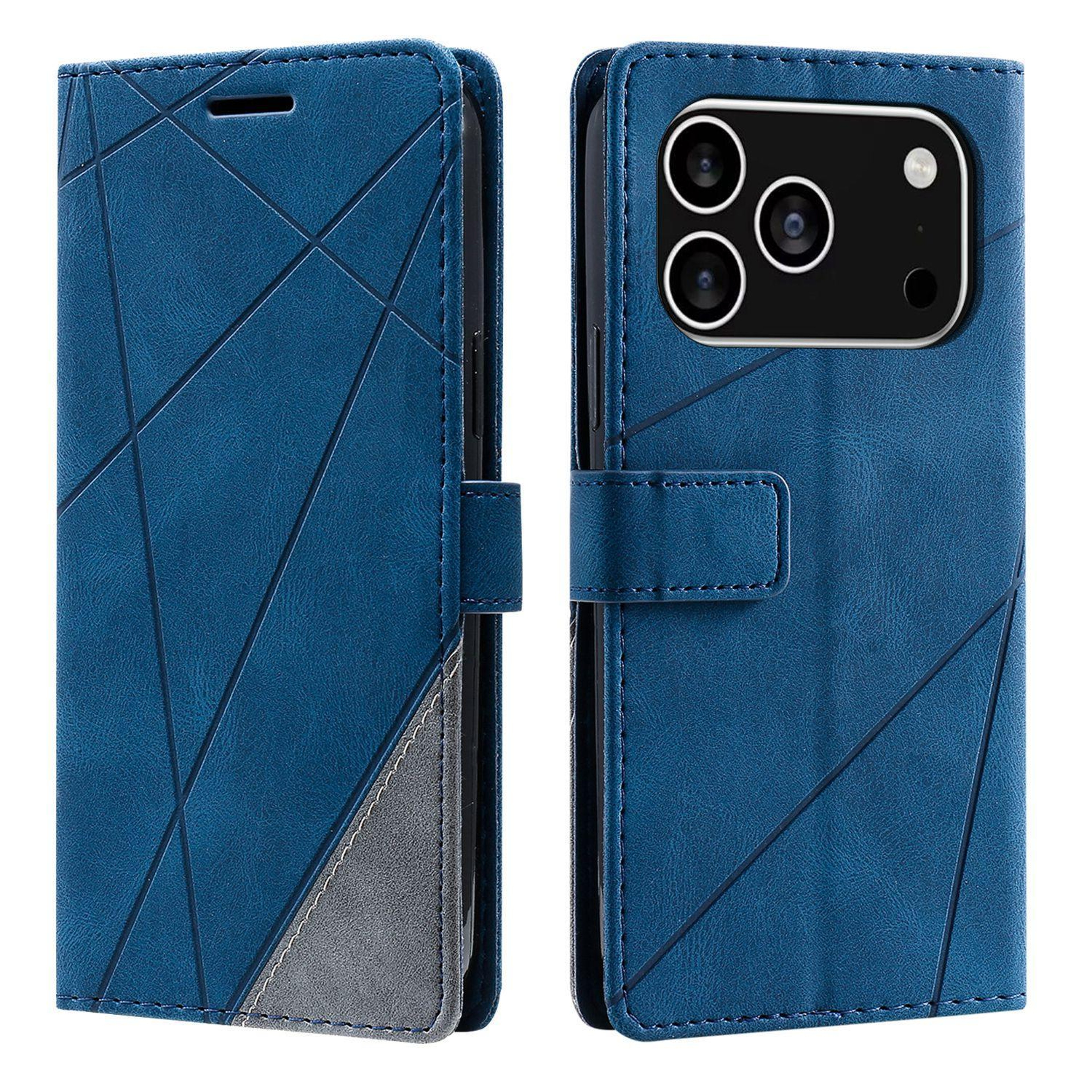 IPhone 18 Pro Max PU TPU Wallet Case With Card Slots And Kickstand 1