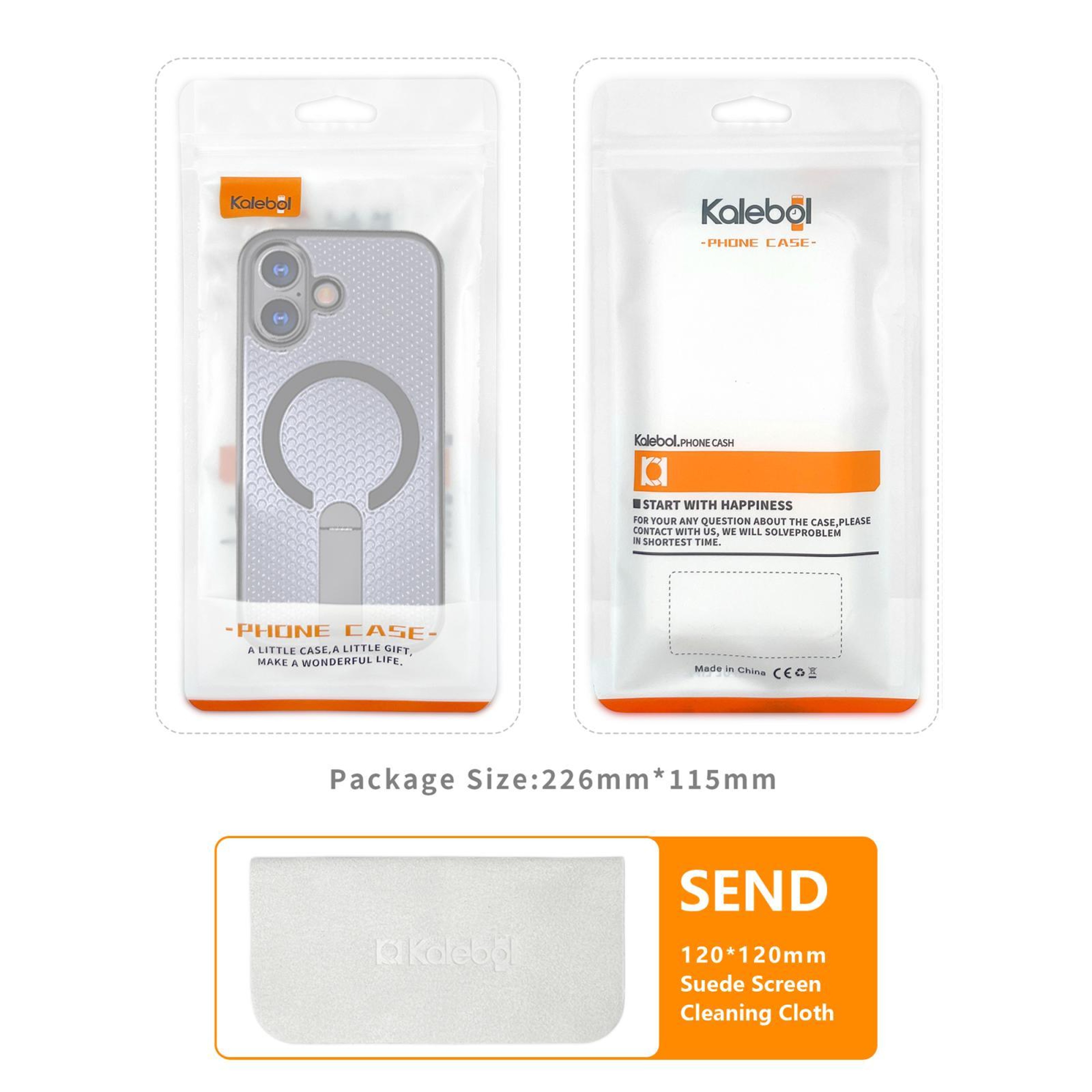 18 Pro Magnetic Wireless Charging Phone Case With Kickstand 7