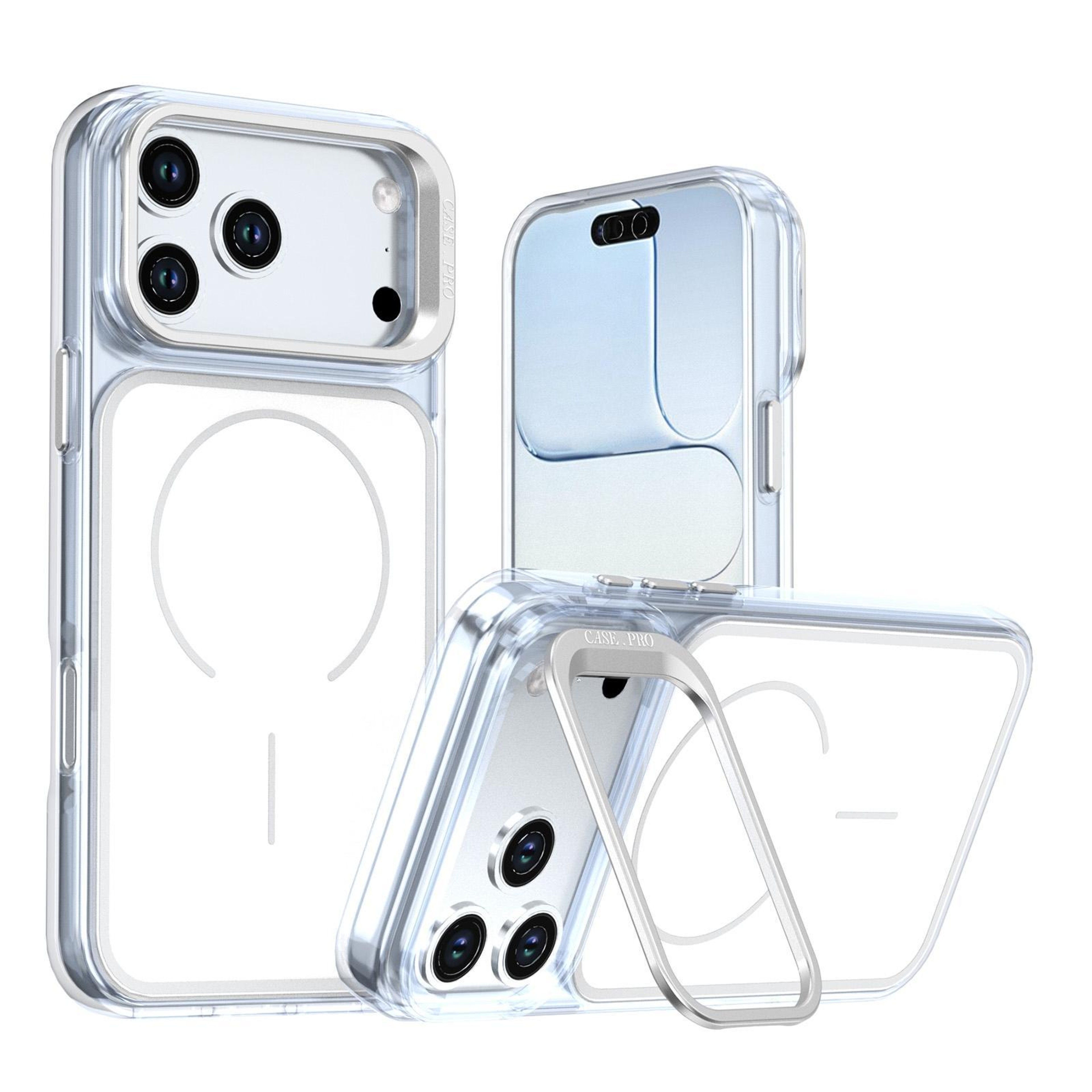 IPhone 18 Pro Magnetic Phone Case With Metal Camera Bracket 0