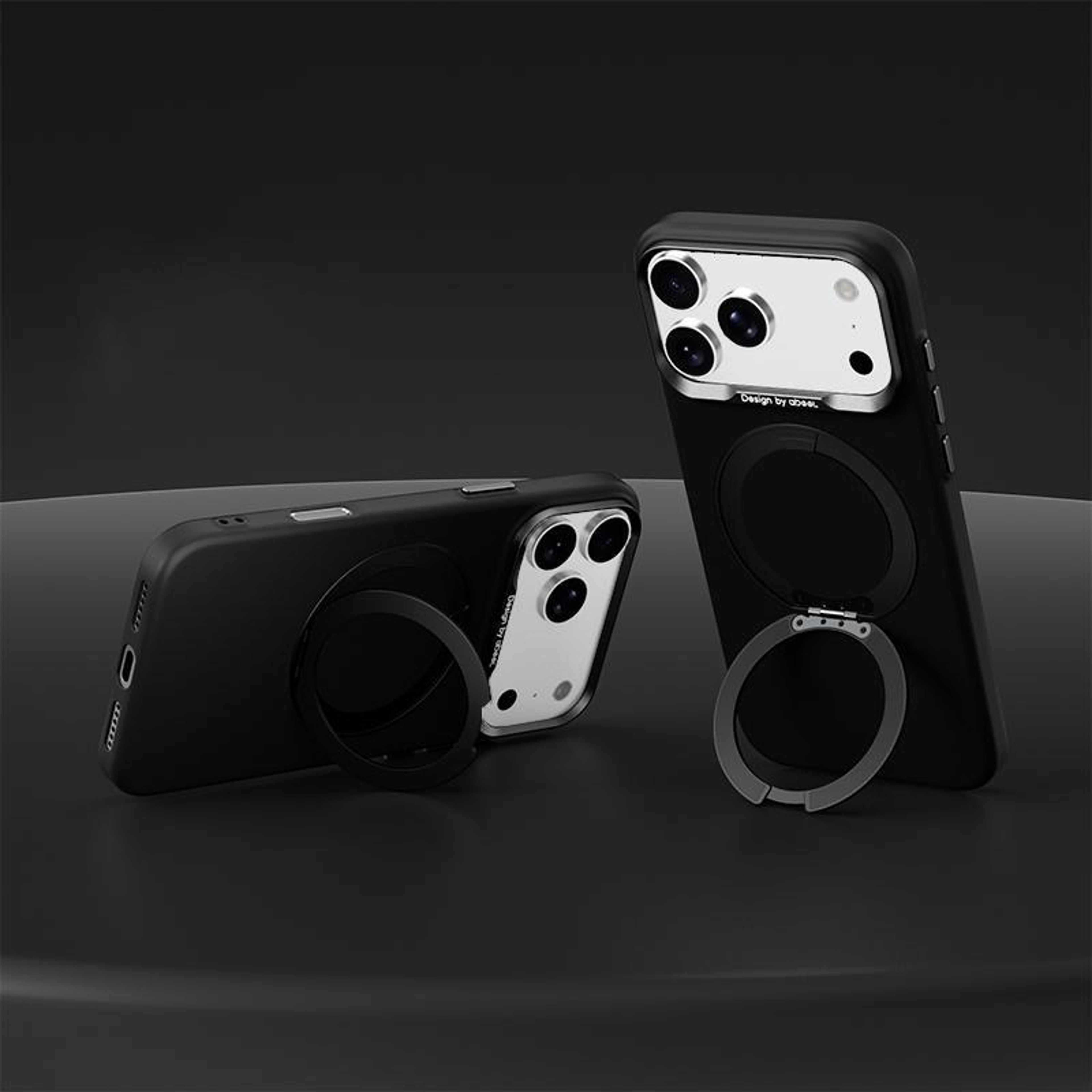 IPhone 18 Pro Max Magnetic Slim Phone Case With Stand 0