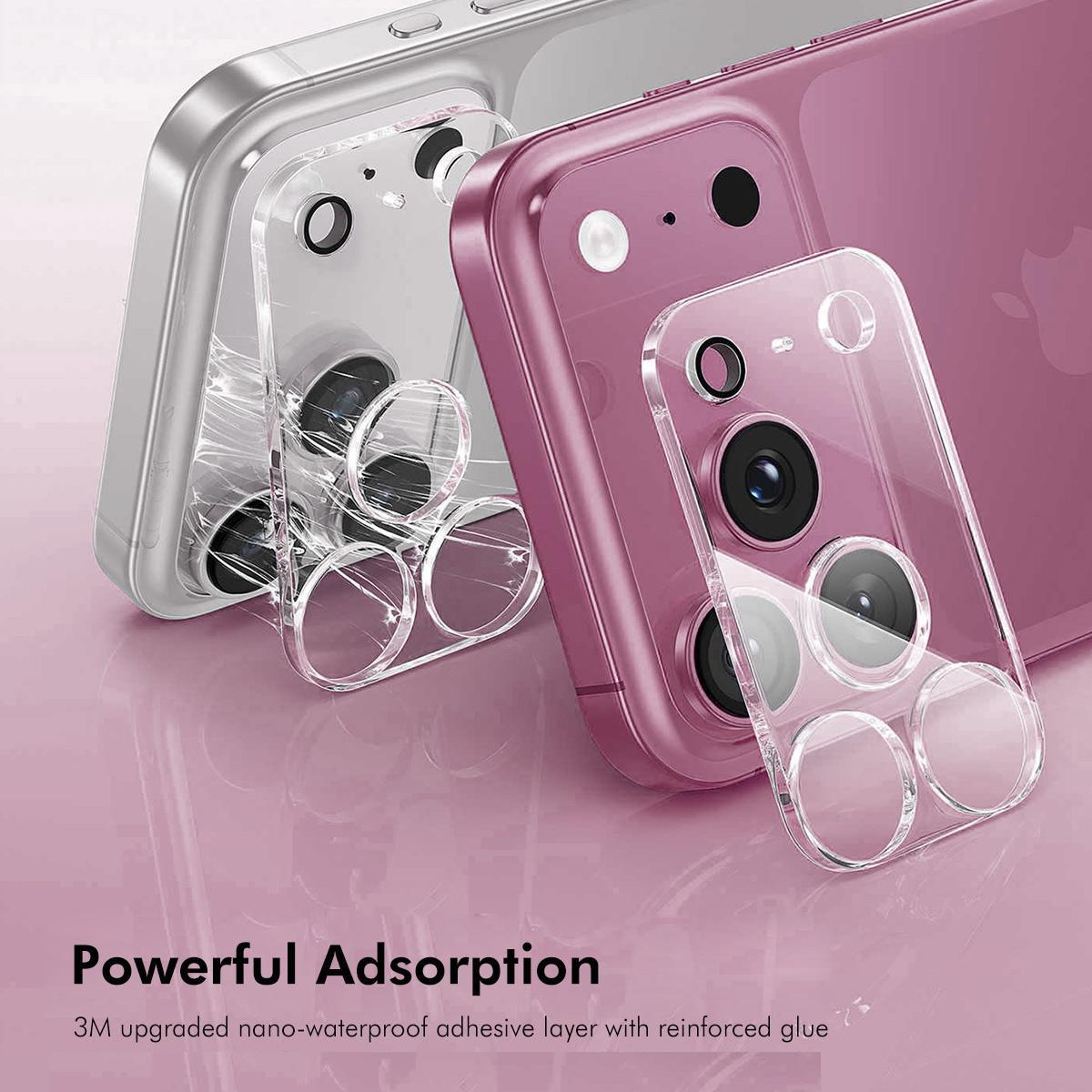 iPhone 18 Pro Max 9H Tempered Glass Rear Camera Lens Protector – view 3